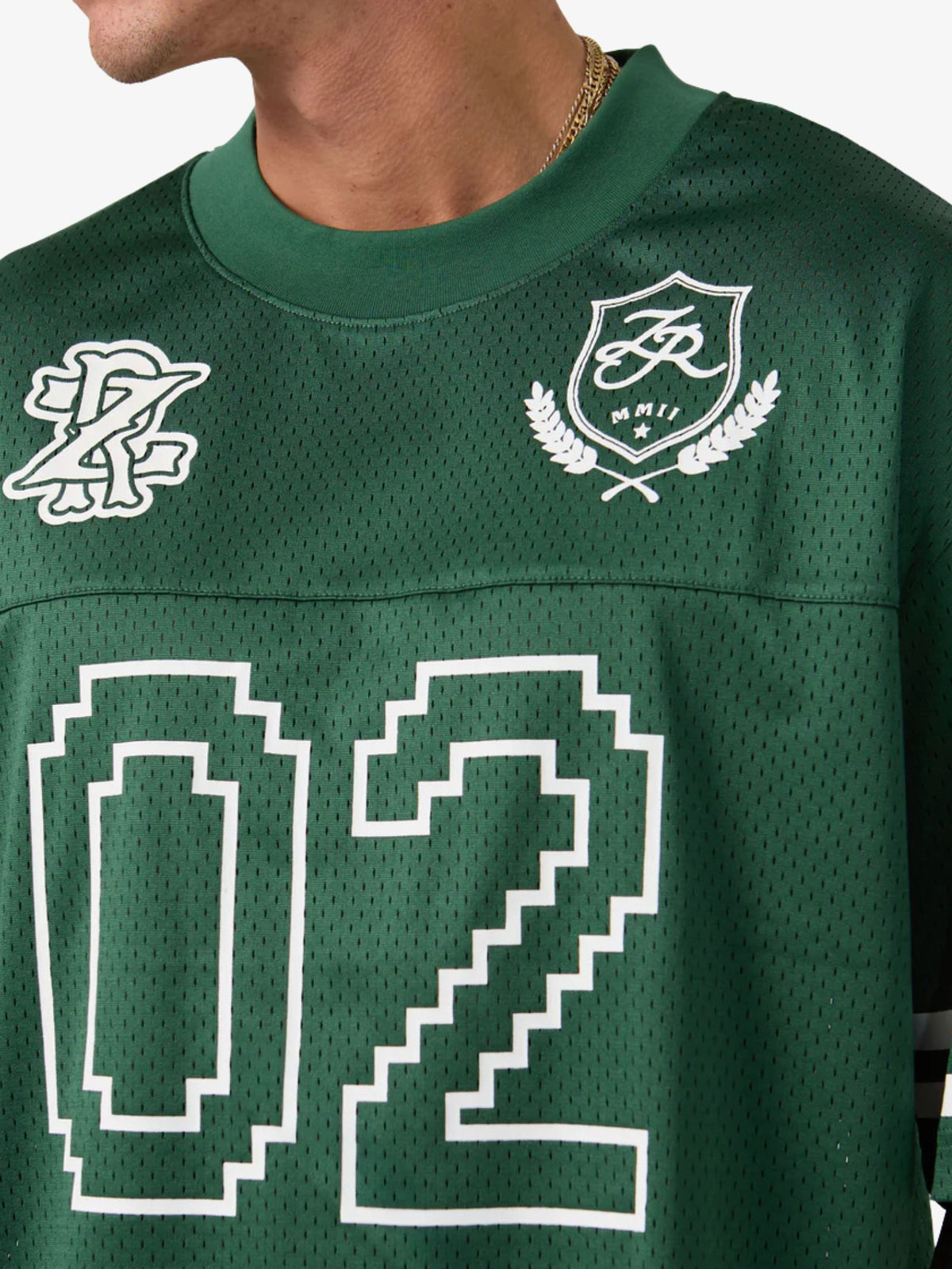 Zanerobe Heritage Mesh Flow Tee | Forest