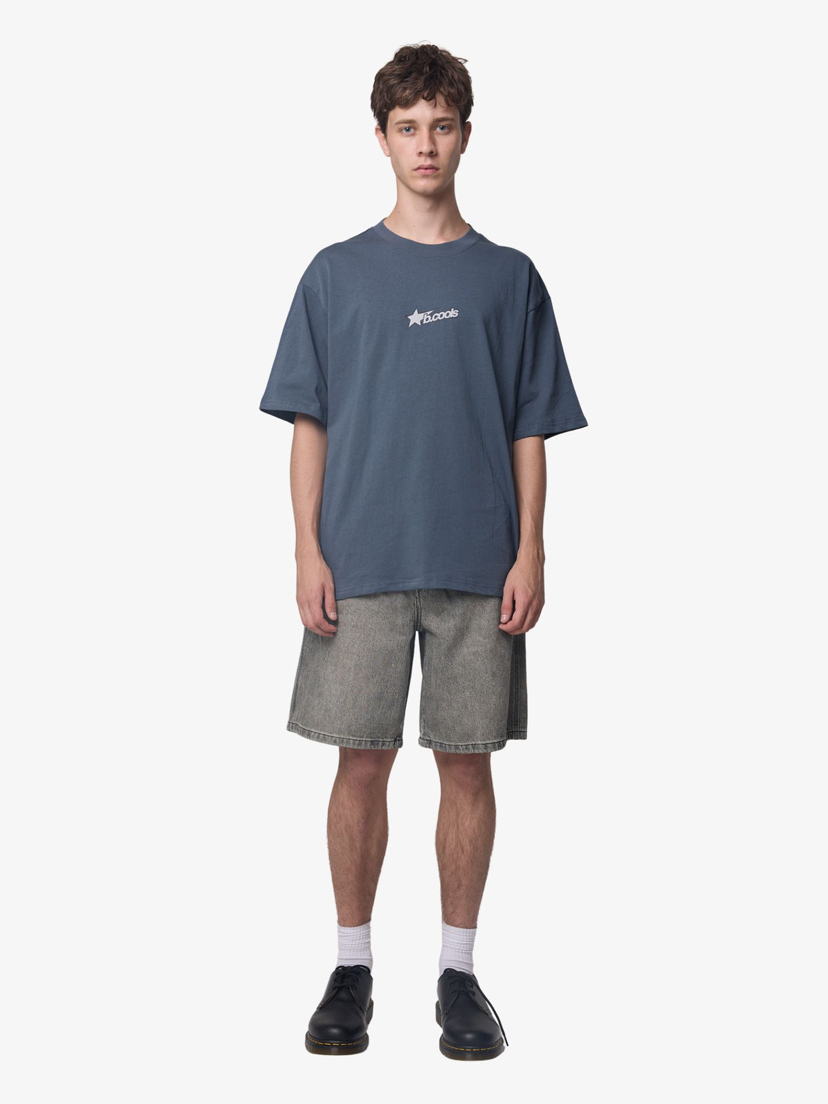 Barney Cools Star Tee | Workshop Blue