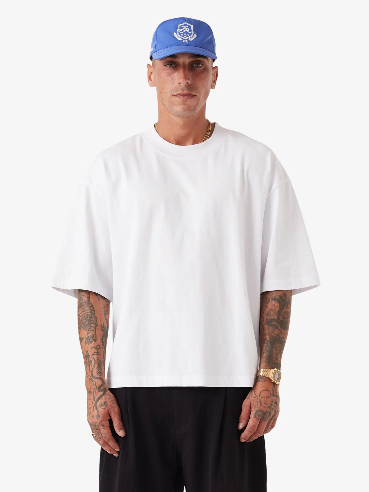 Zanerobe Flow Crop Tee | White