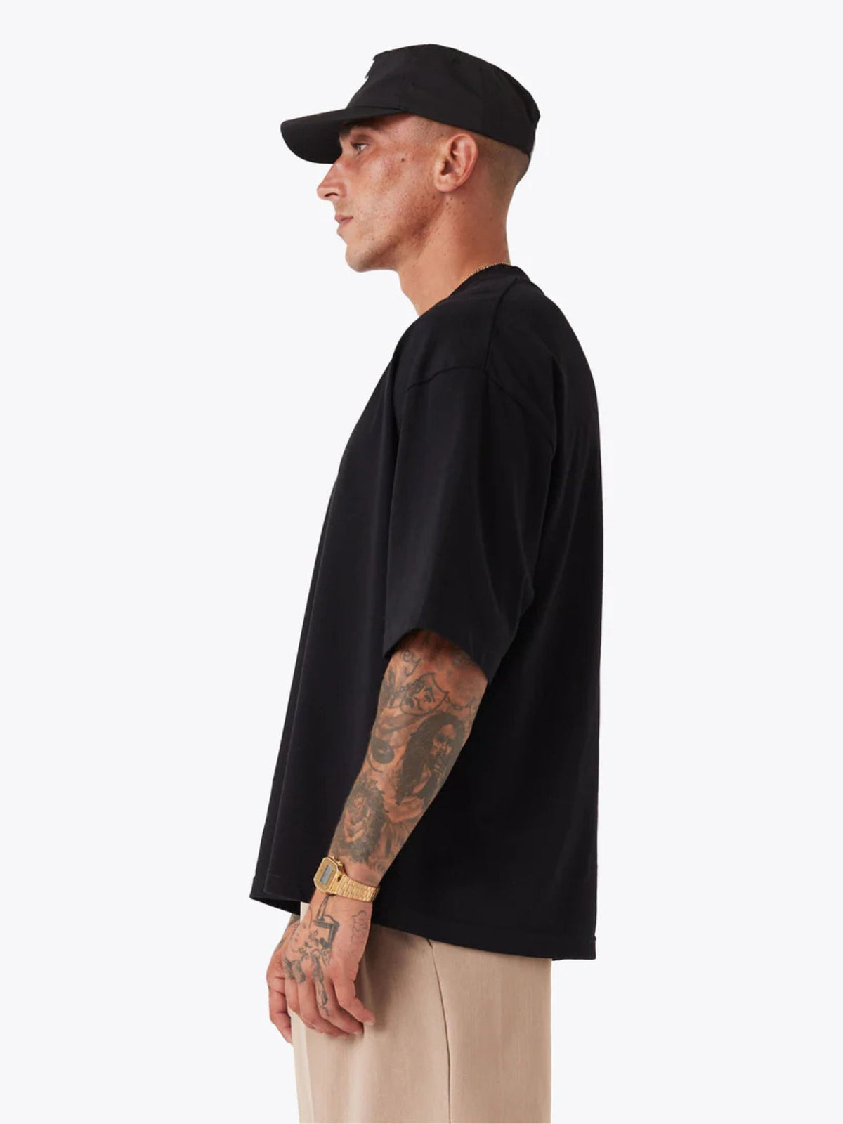 Zanerobe Flow Crop Tee | Black