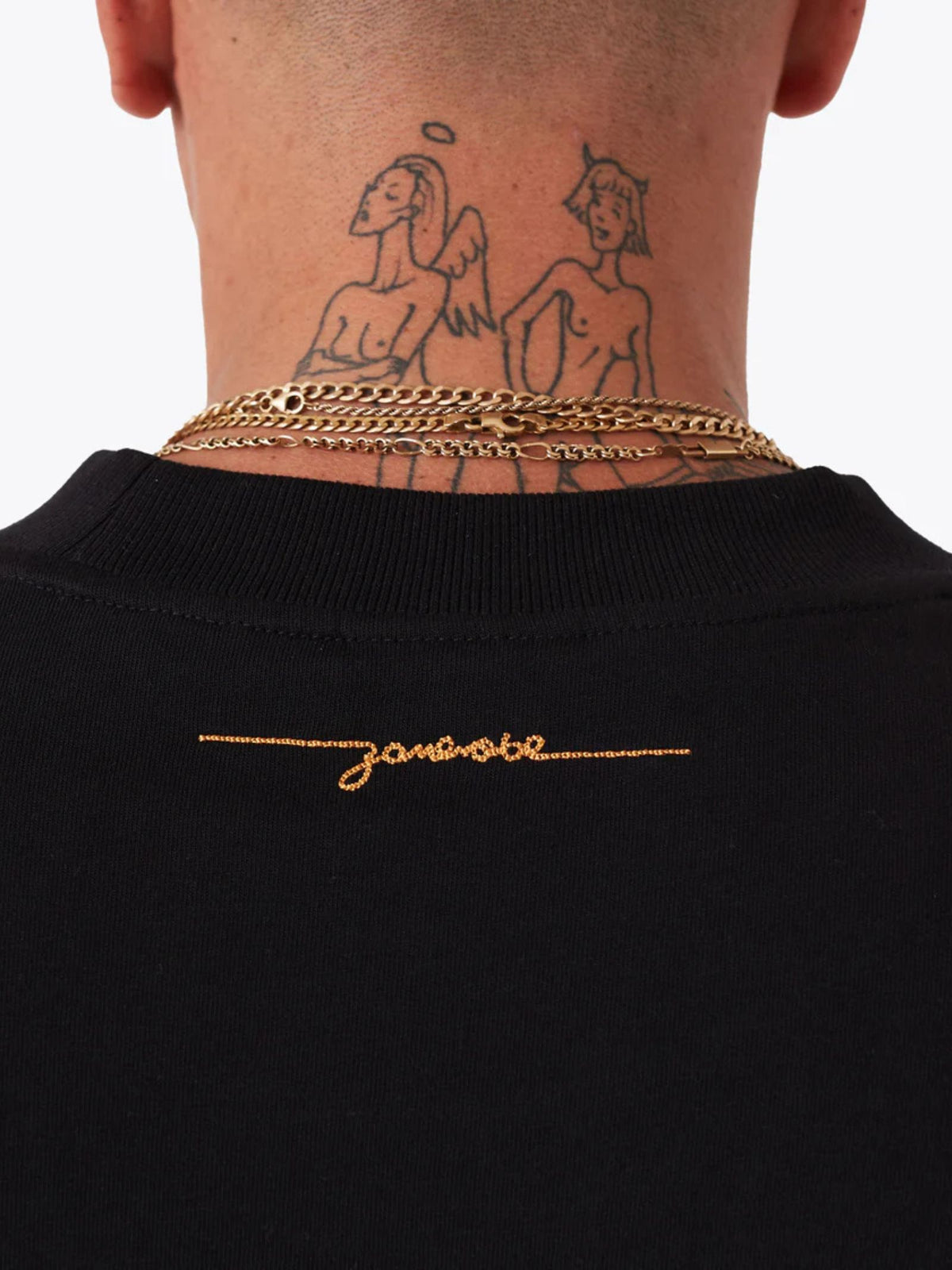 Zanerobe Flow Crop Tee | Black