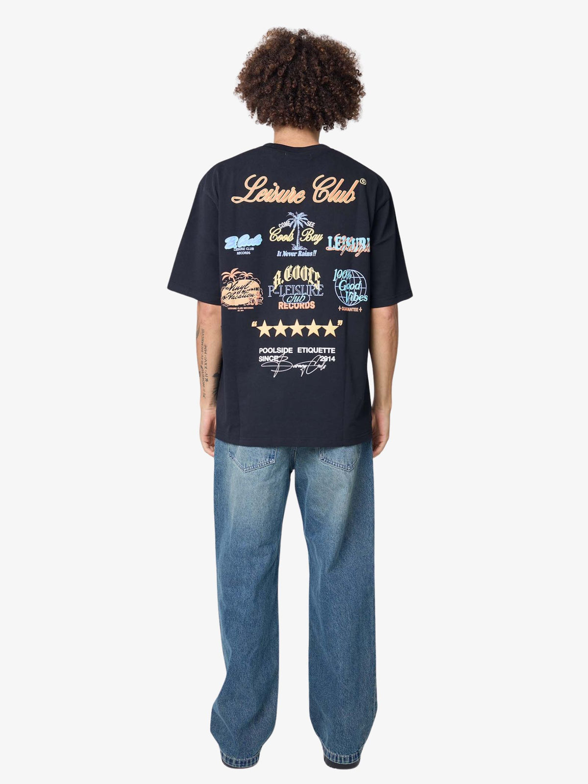 Barney Cools Medley Tee | Black