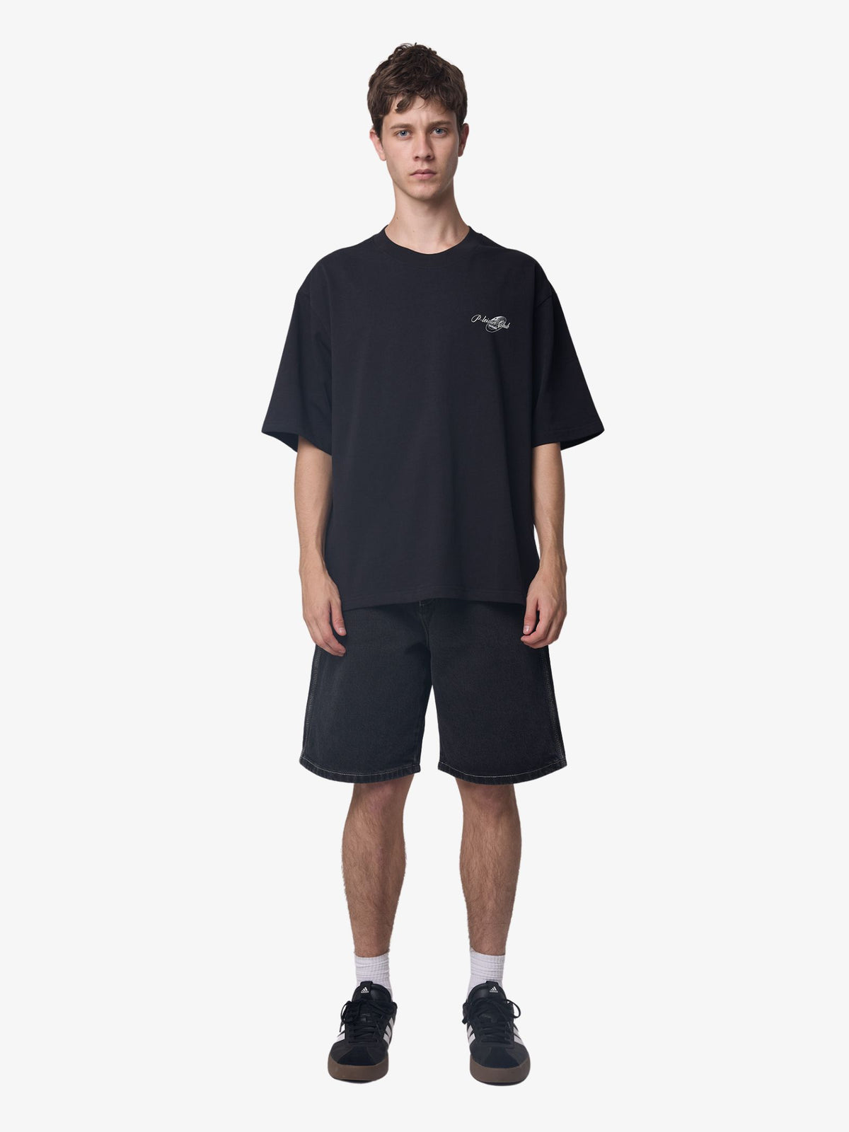 Barney Cools Plc Crop Tee | Black