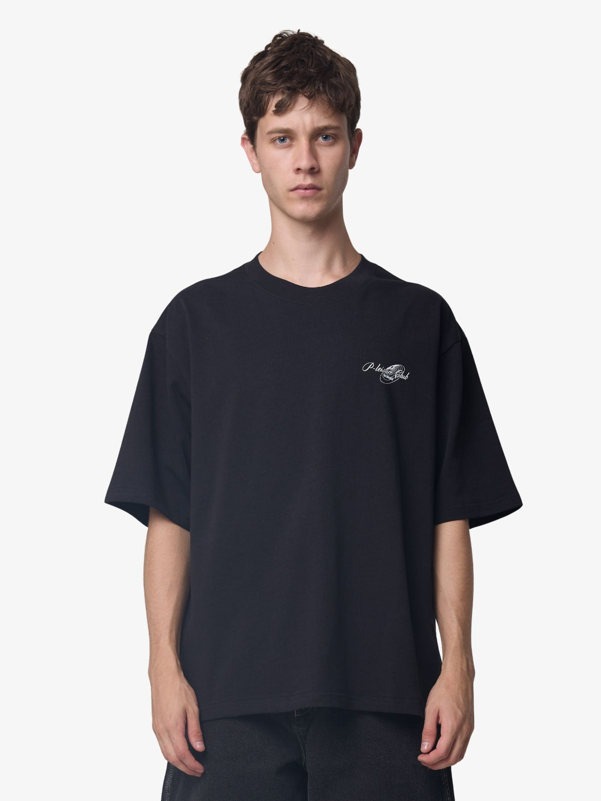 Barney Cools Plc Crop Tee | Black