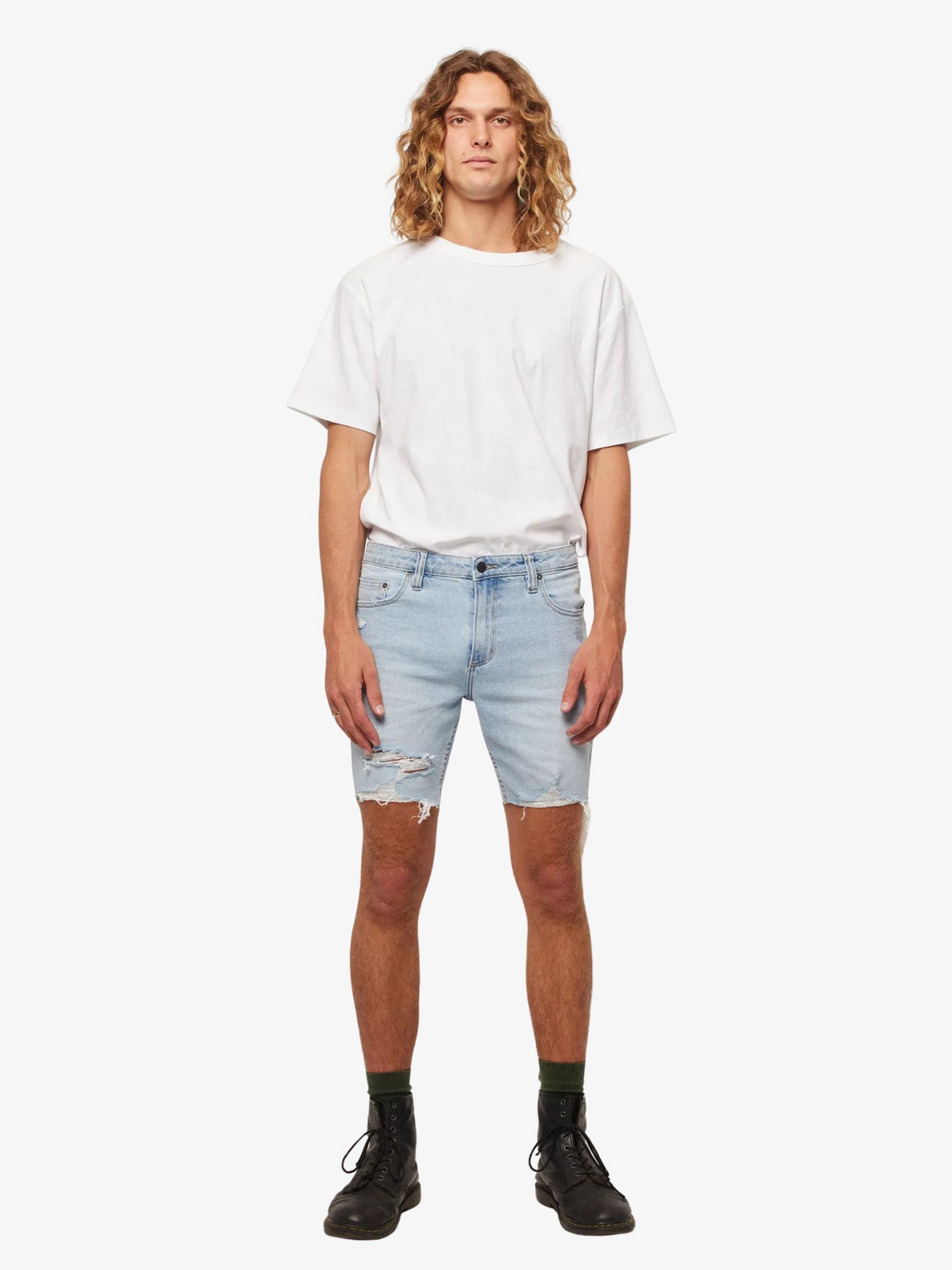 Rollas Tim Slim Shorts | Cali Blue