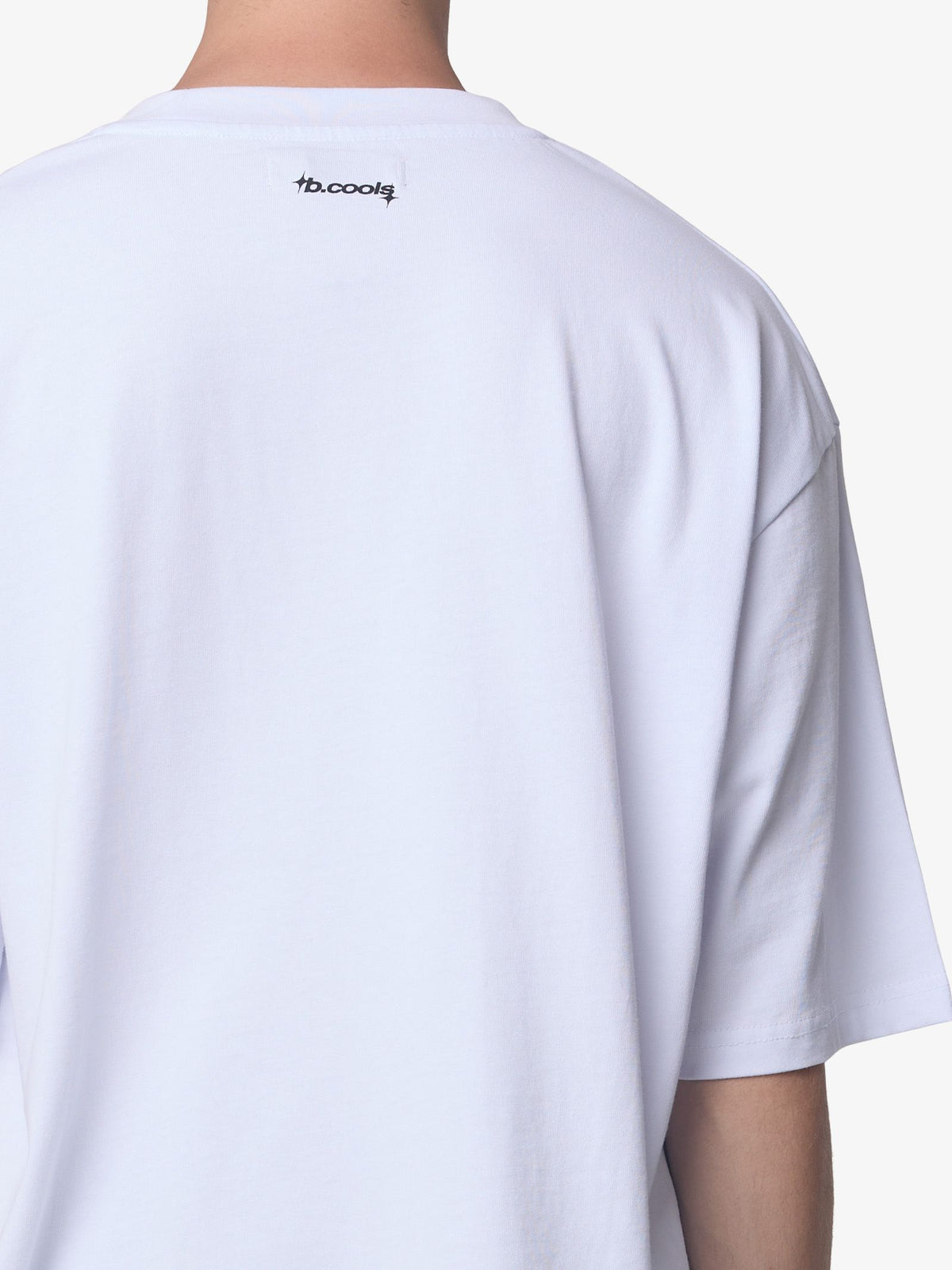 Barney Cools Radio Crop Tee | White