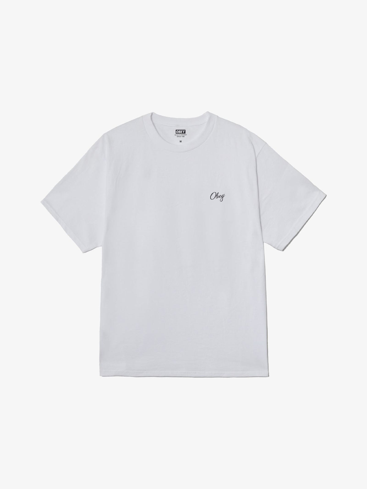 Obey Paper Rose Tee | White