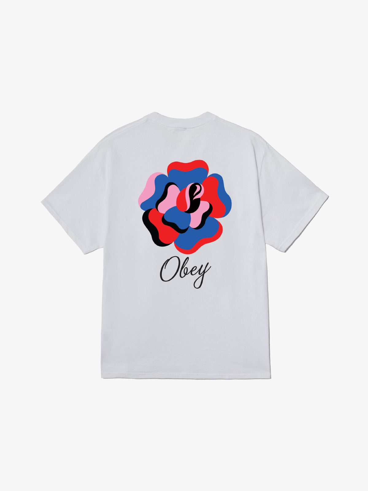 Obey Paper Rose Tee | White