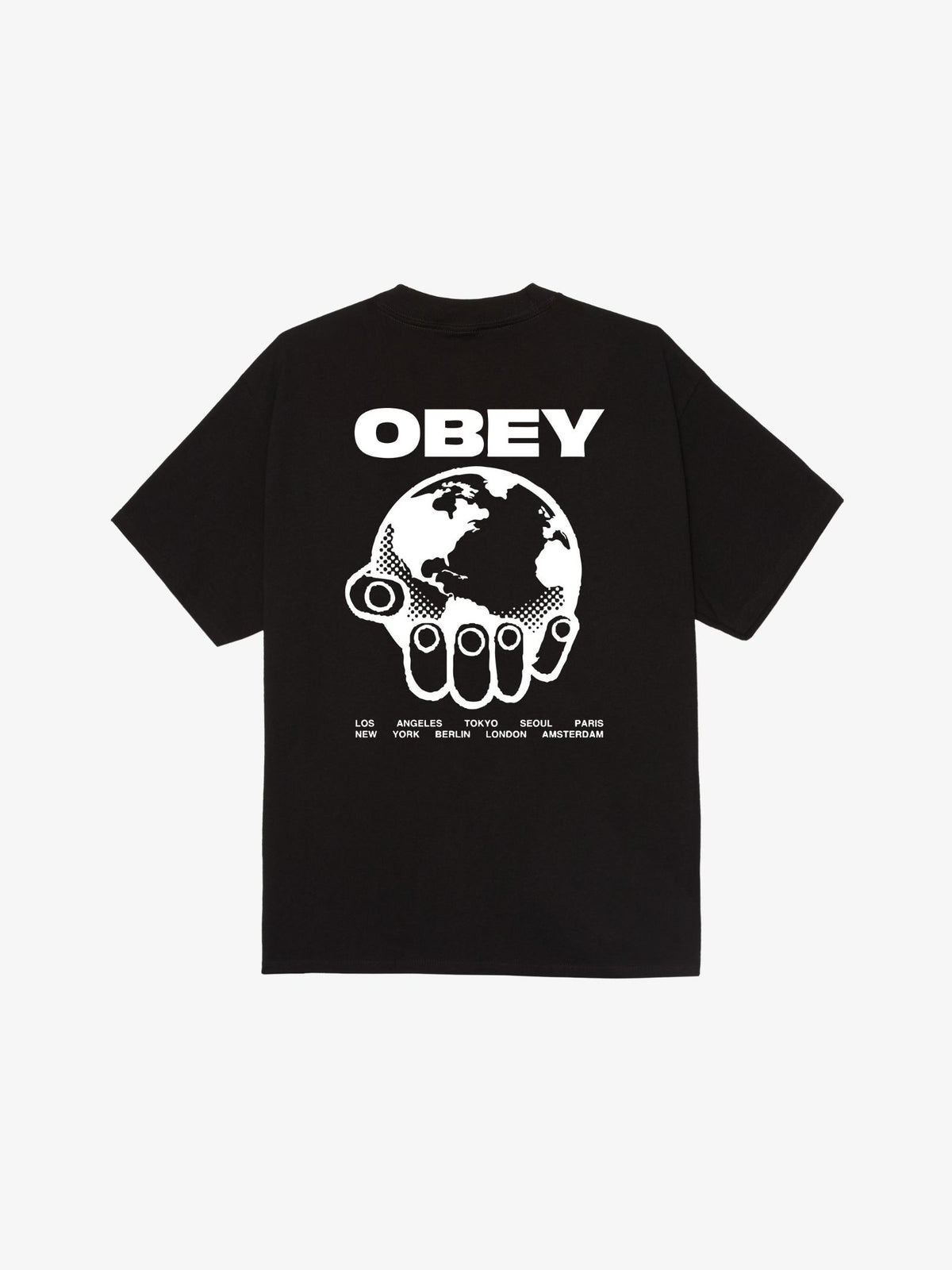 Obey Helping Hand Tee | Black