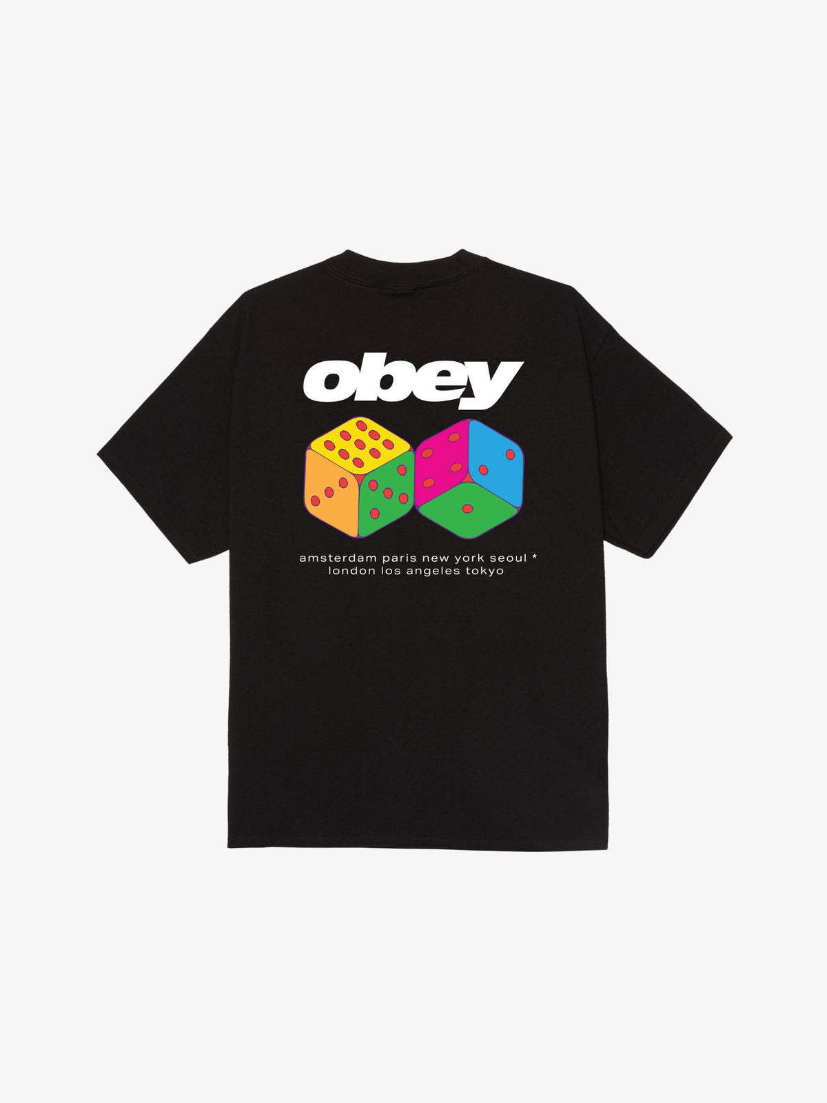 Obey Dice Tee | Black