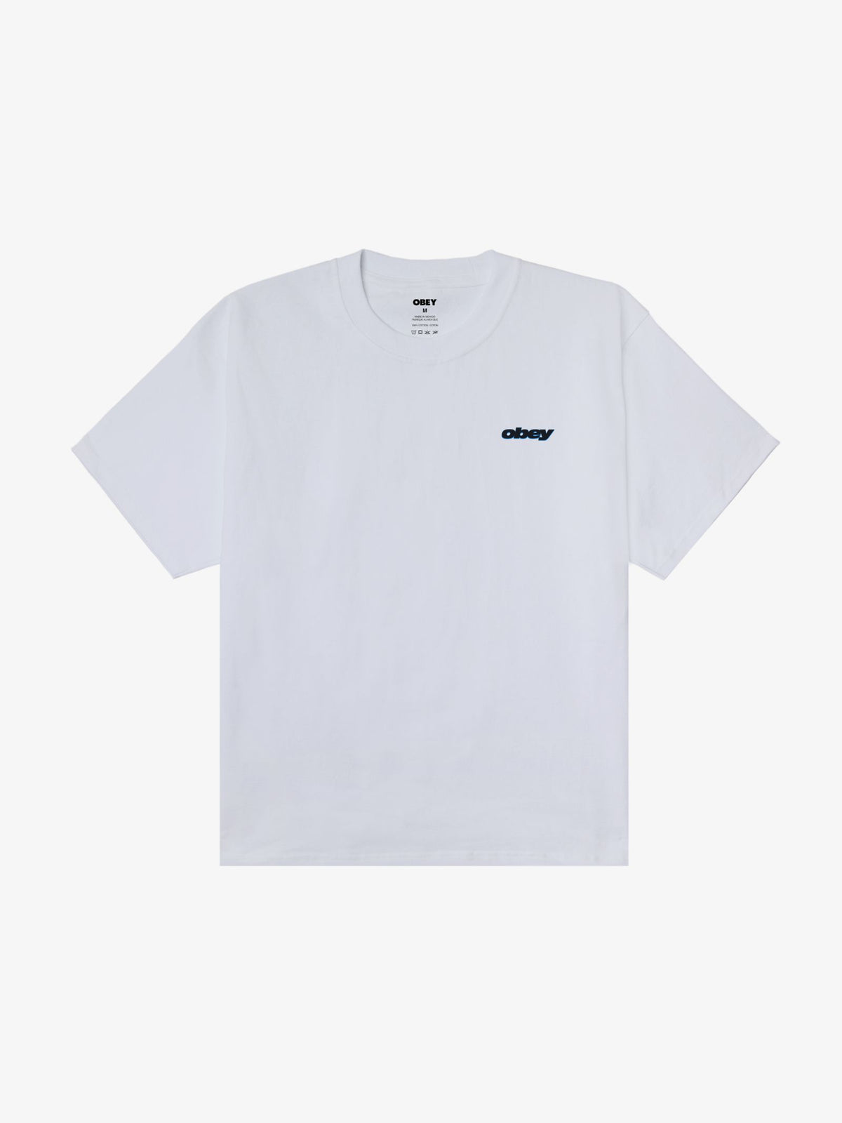 Obey Lips Tee | White