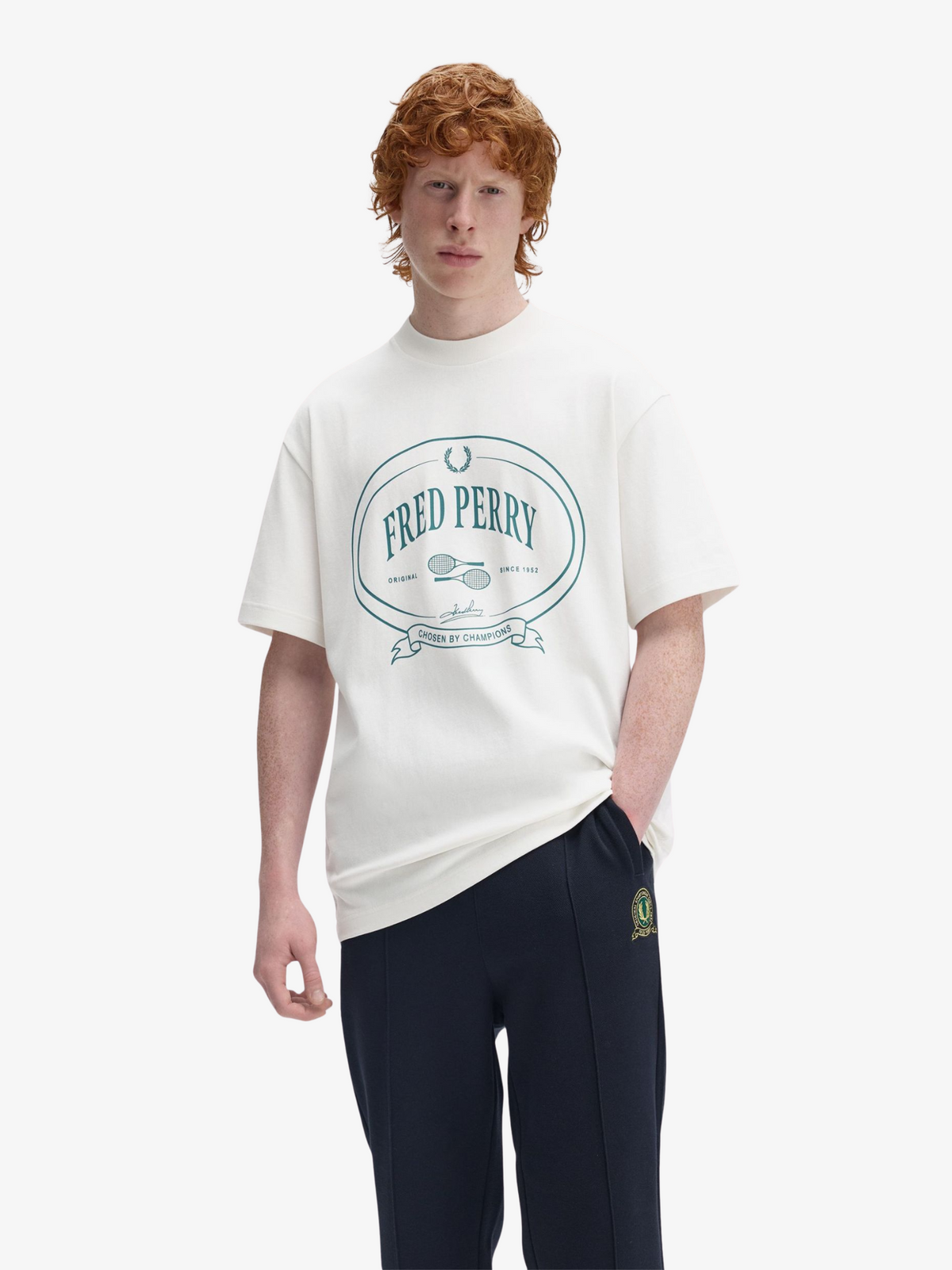 Fred Perry Chosen By Champions T-Shirt | Snow White