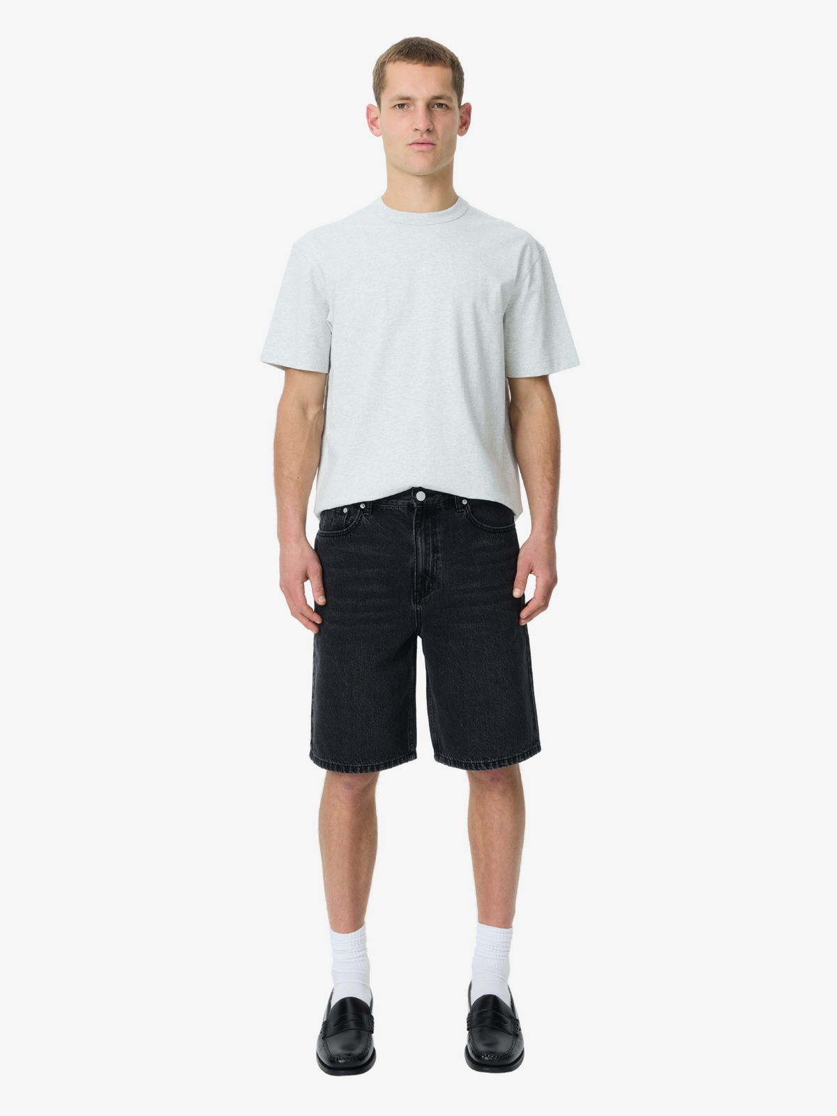 Article One Bertie Jean Short | Washed Black