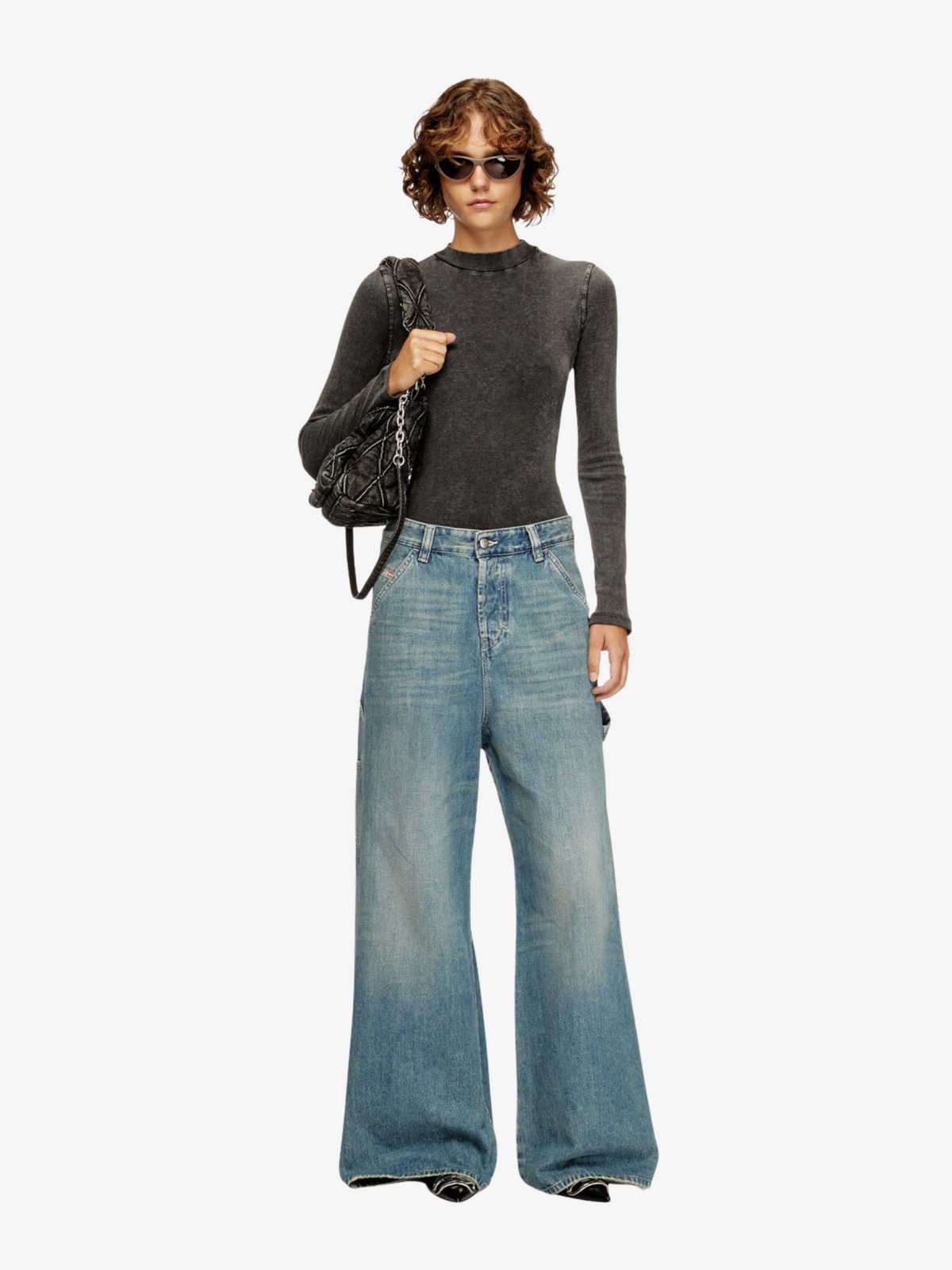 Diesel D-Sire-W Baggy Jean | Blue