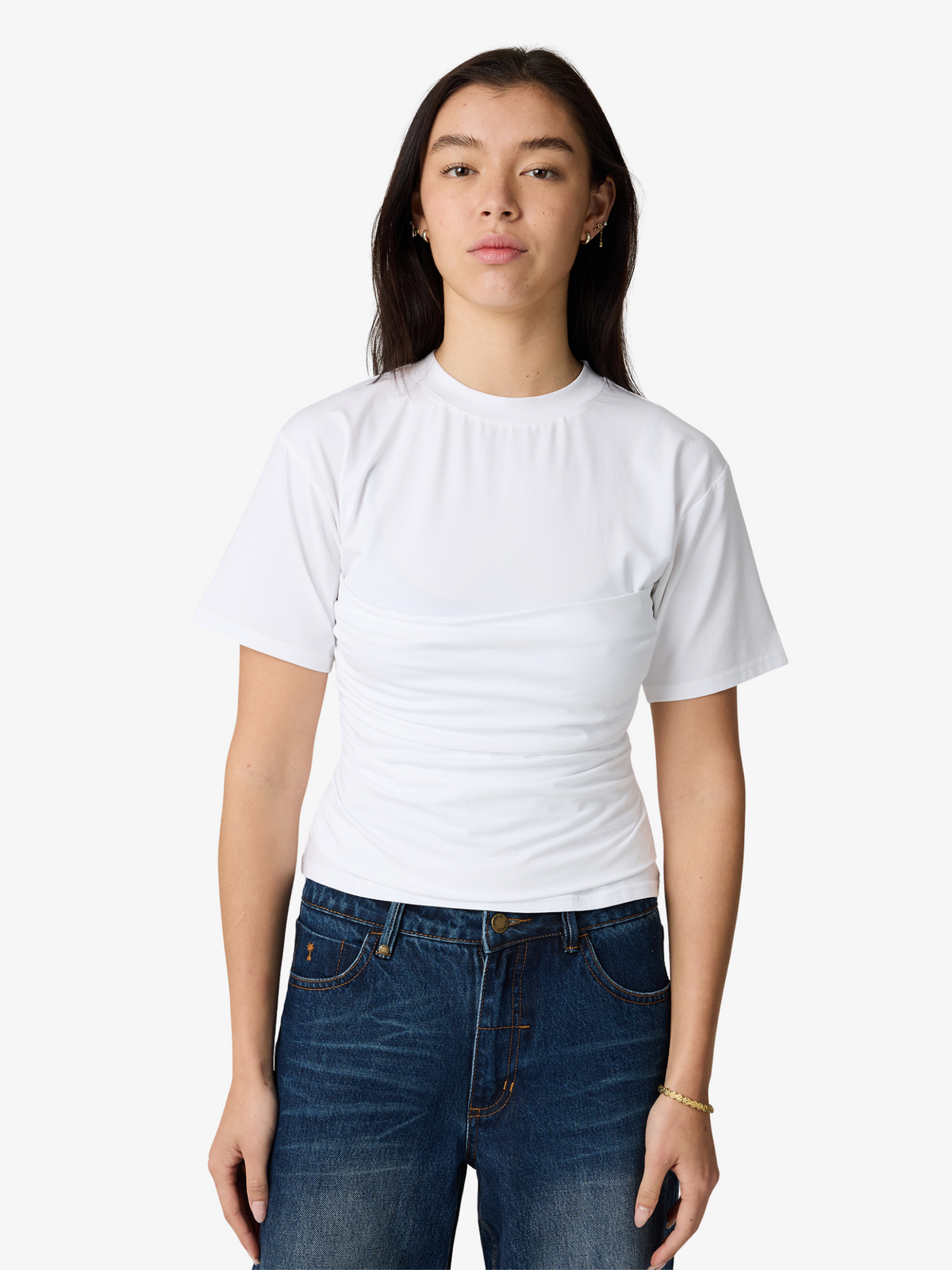 MSE Layered Tee | Off White
