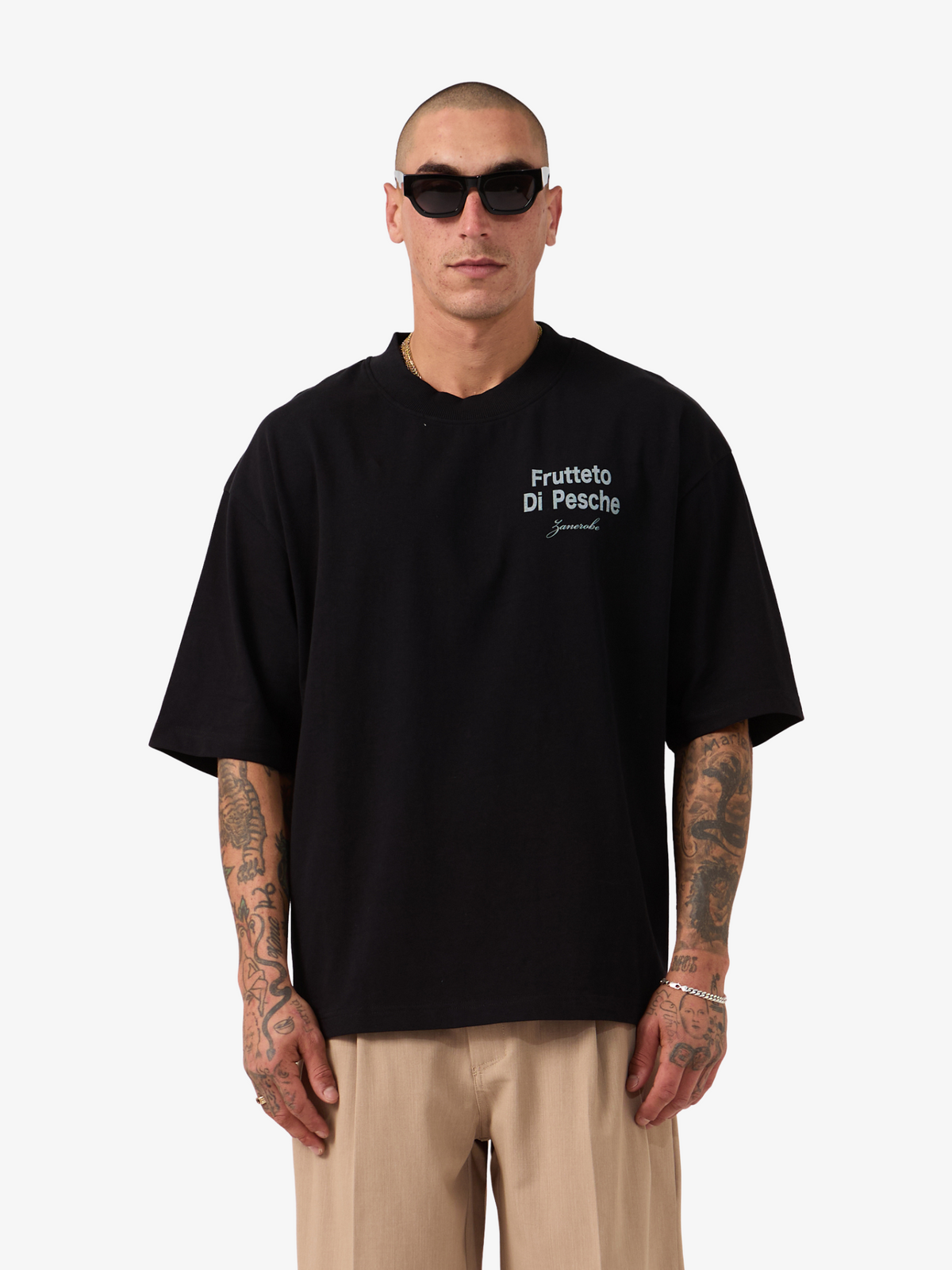 Zanerobe Pesche Flow Tee | Black