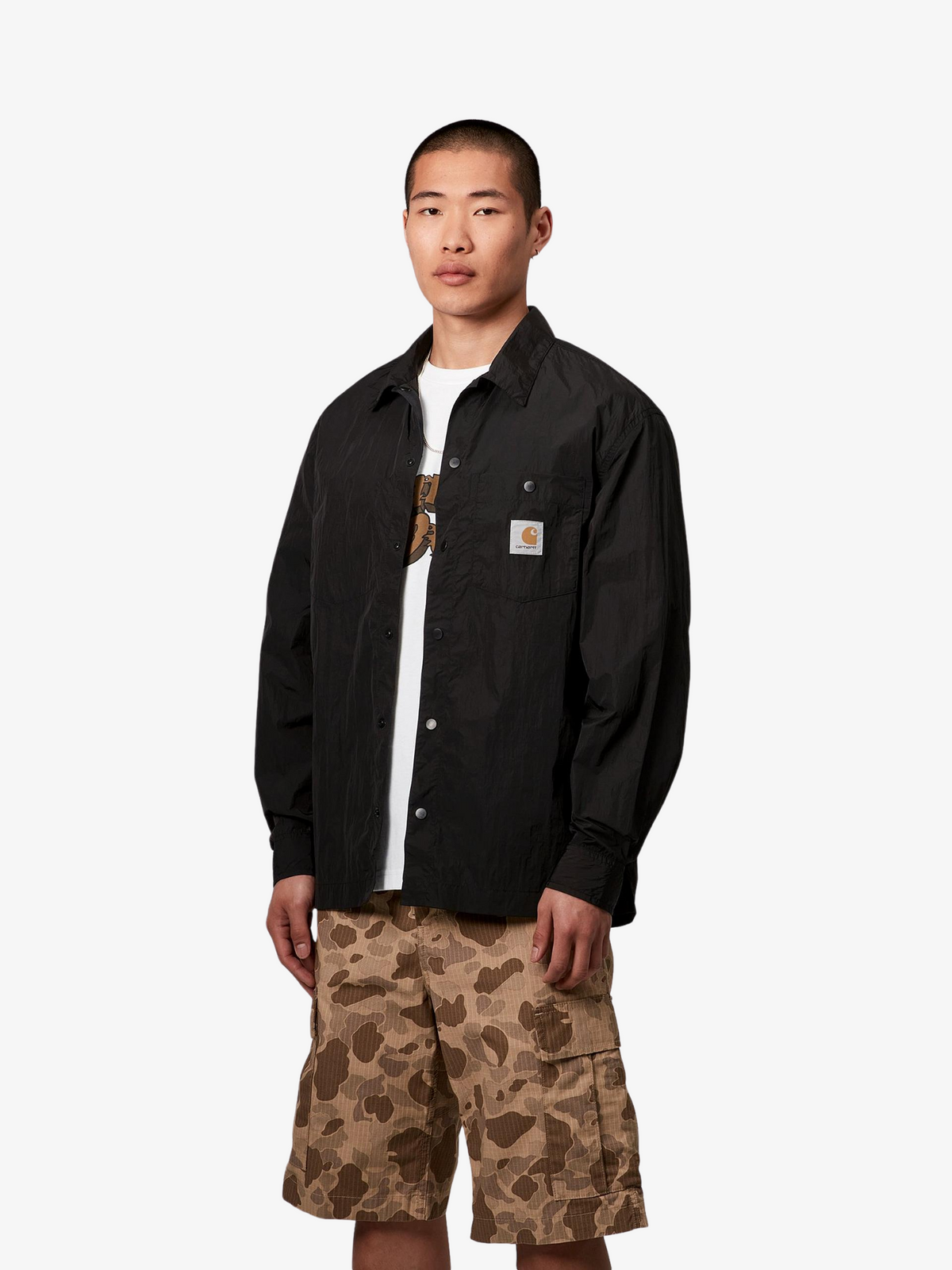 Carhartt Wip Canby Shirt Jac | Black/White