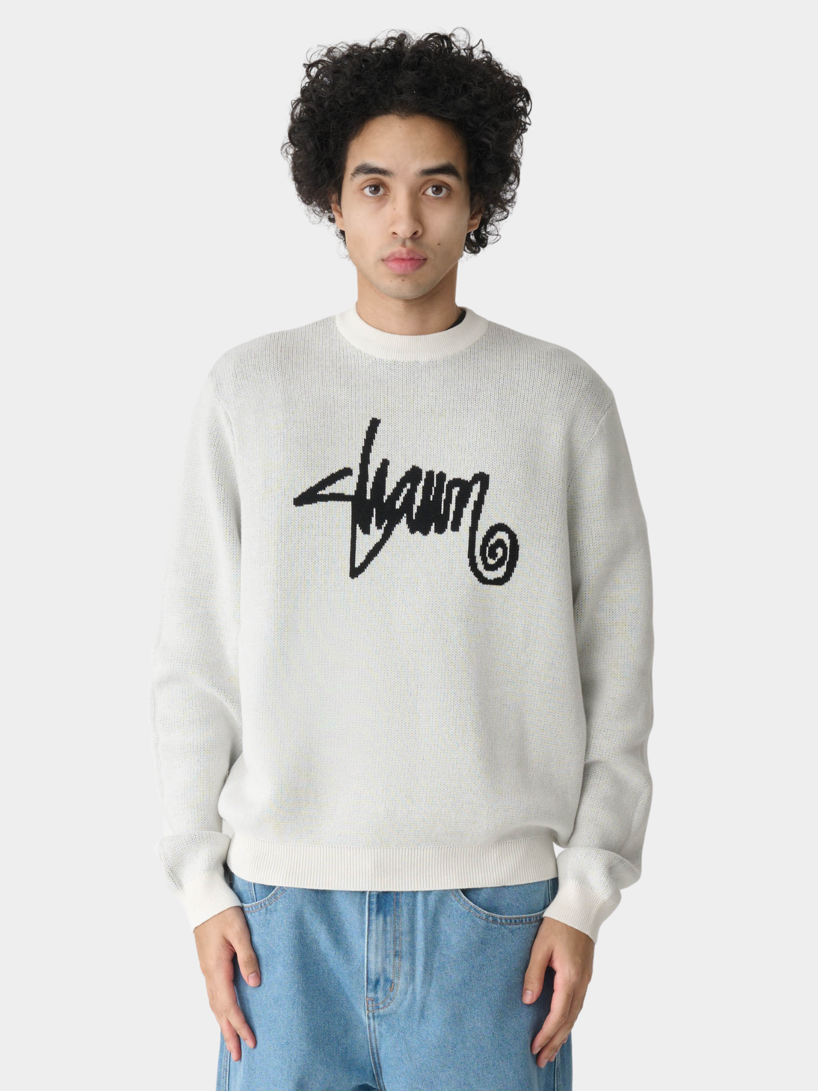 Shawn Script Sweater
