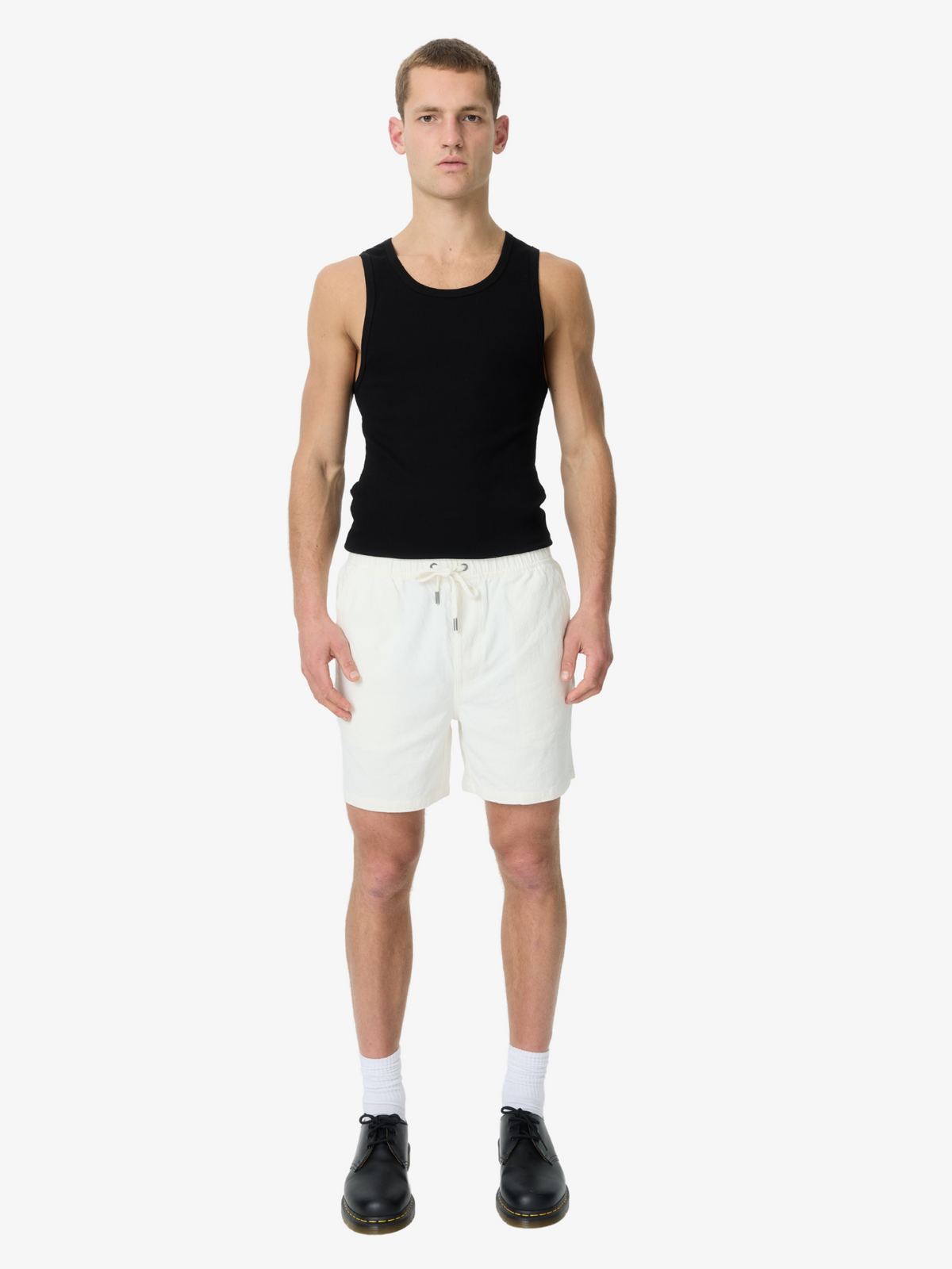 Article One Luigi Linen Short | Off White