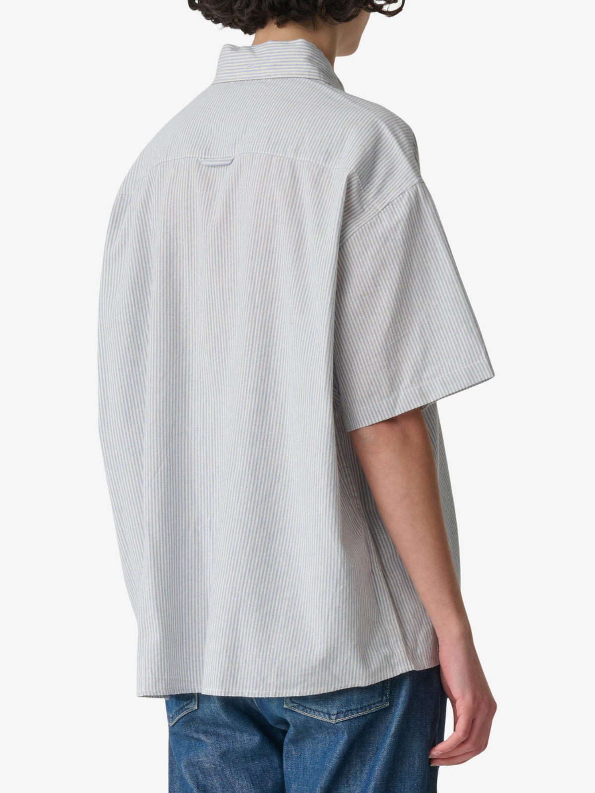 S-Double Womens Stripe Short Sleeve Shirt | STRIPED