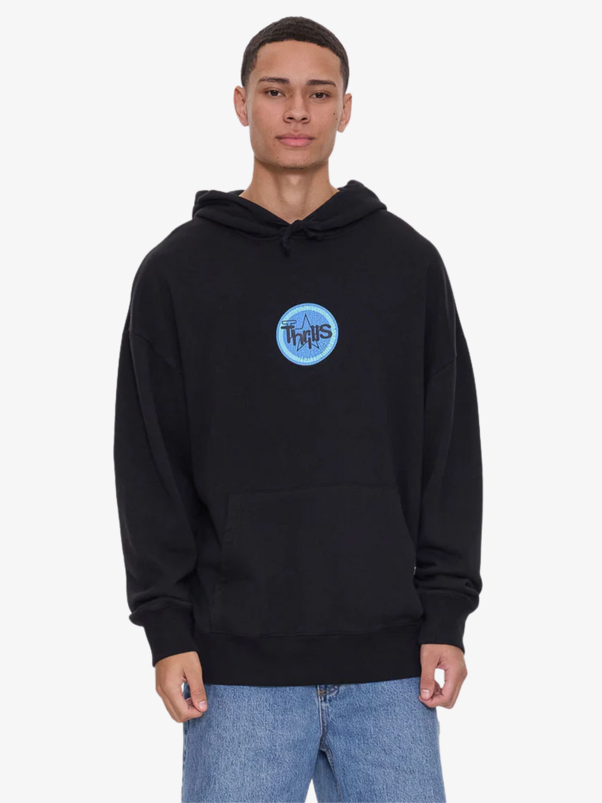 Thrills Super Blast Pull On Hood | Black