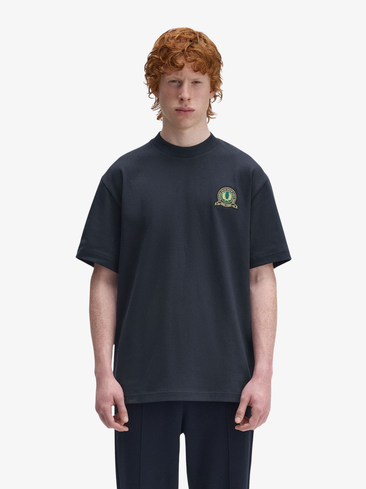 Fred Perry Tennis Badge T-Shirt | Navy