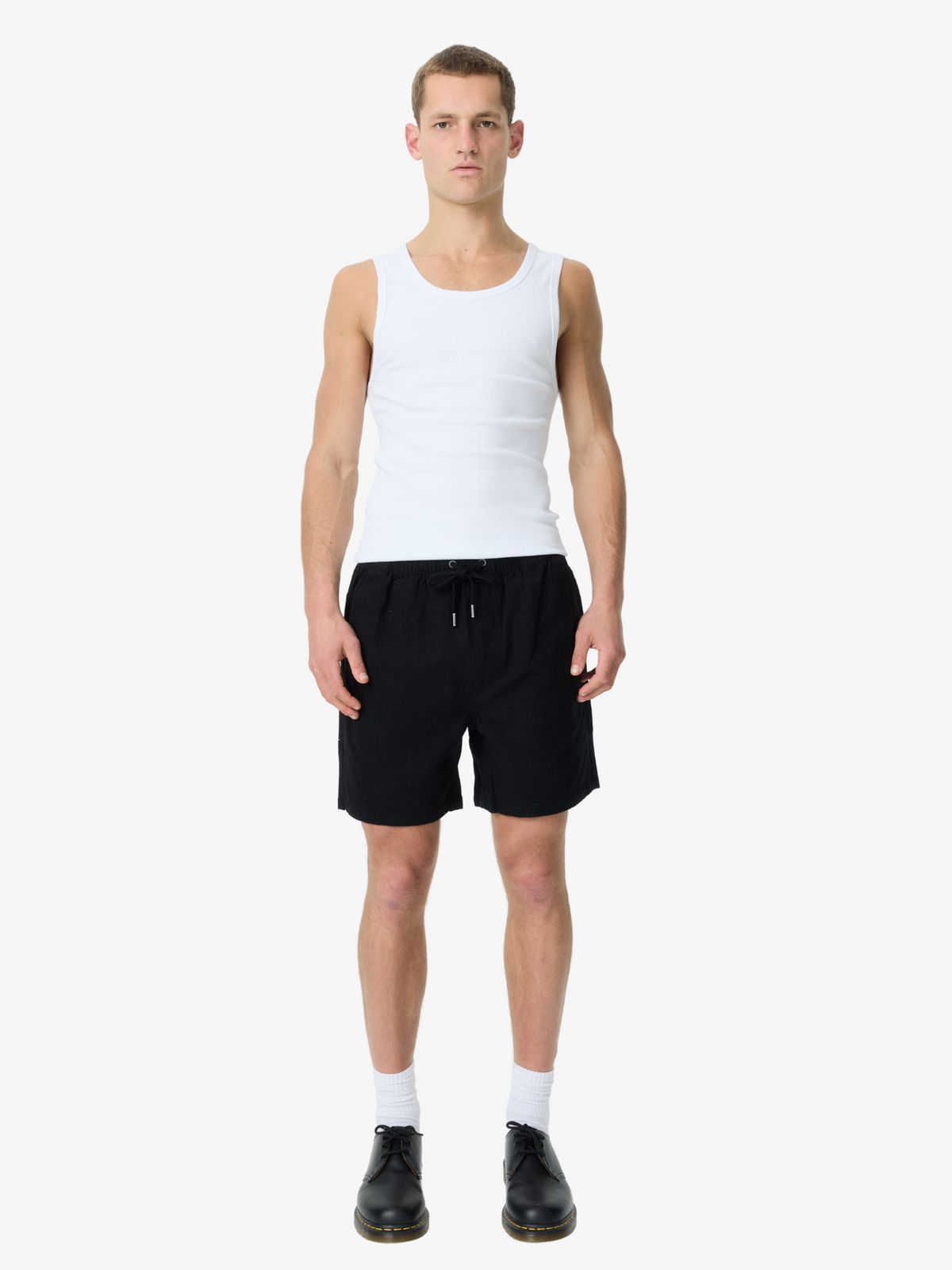 Article One Luigi Linen Short | Black