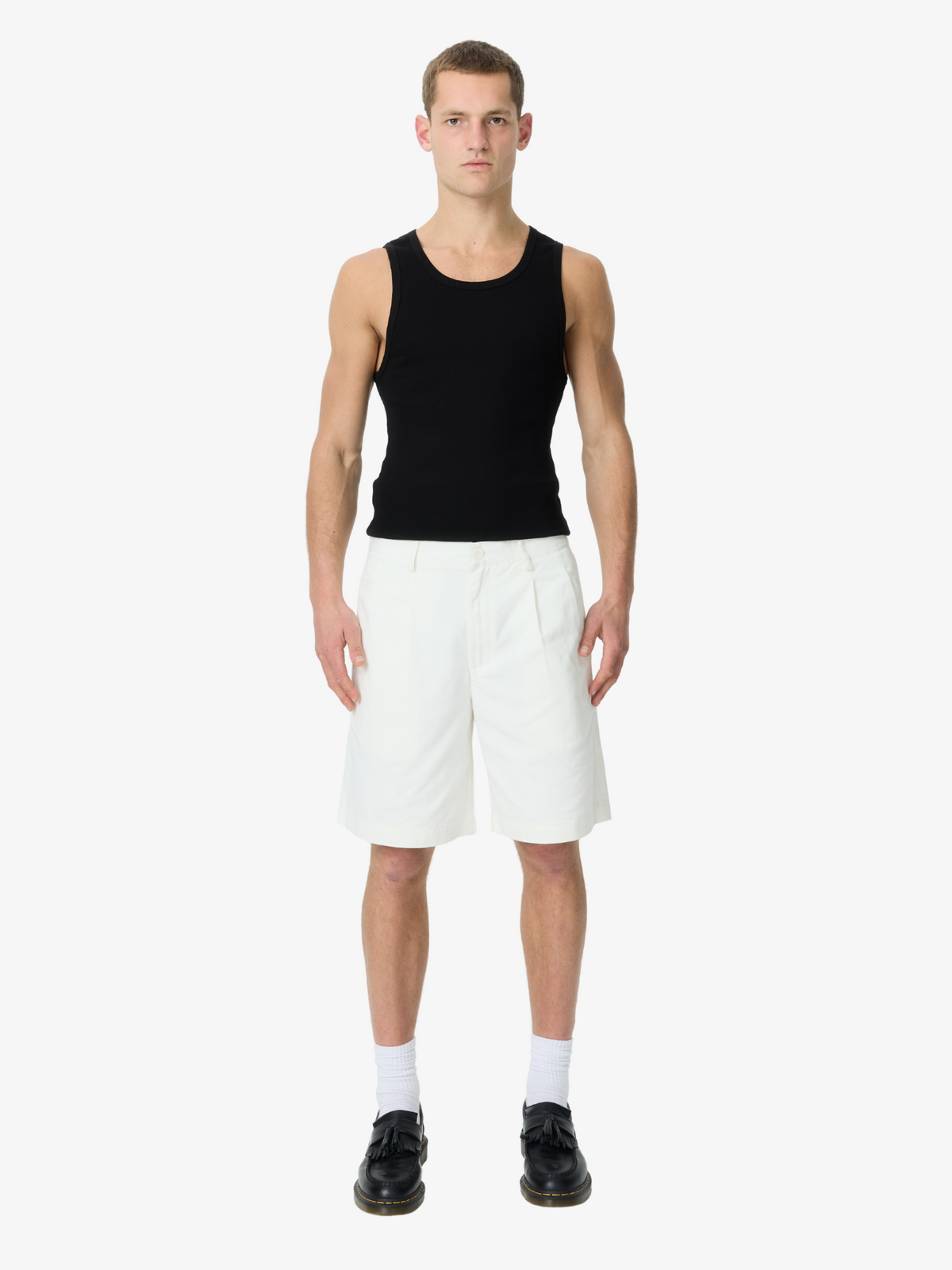 Article One Bolton Chino Short | Ecru