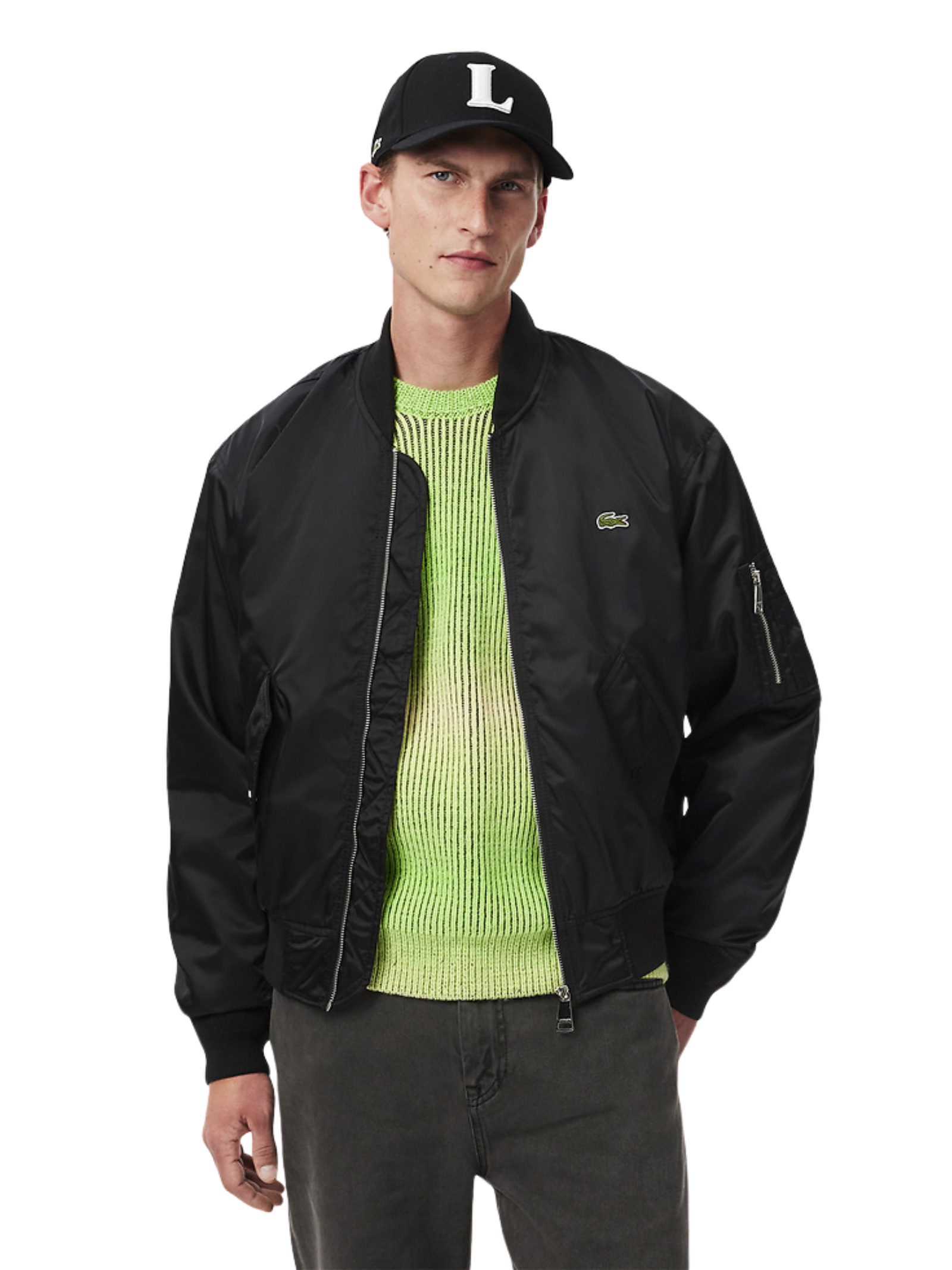 lacoste jacket bomber