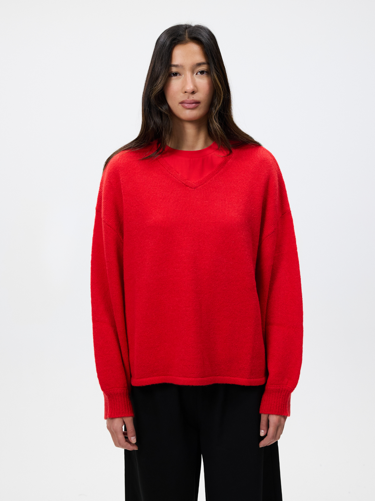 MSE Alpaca Blend Jumper | Flame