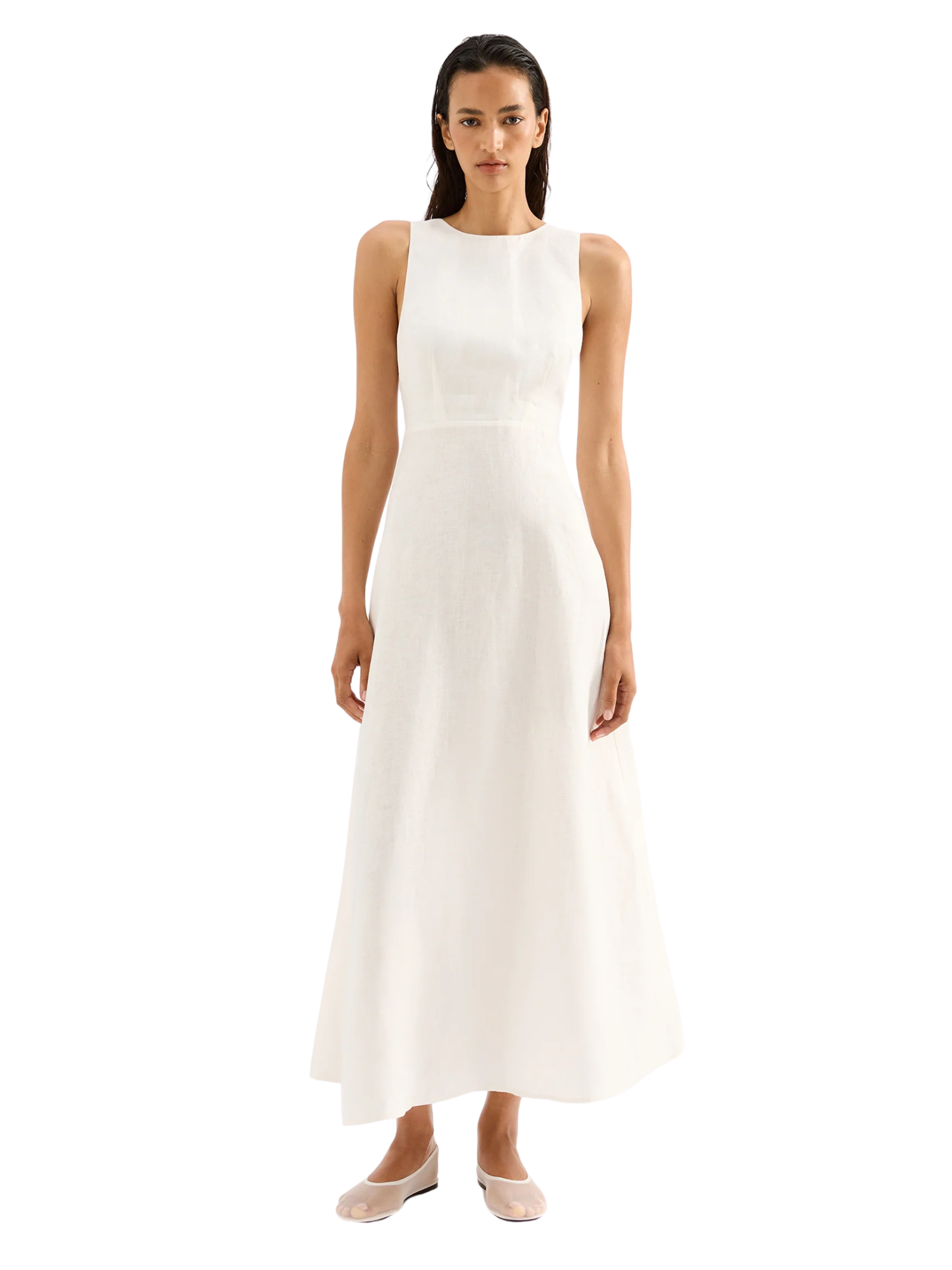 Gael Linen Maxi Dress