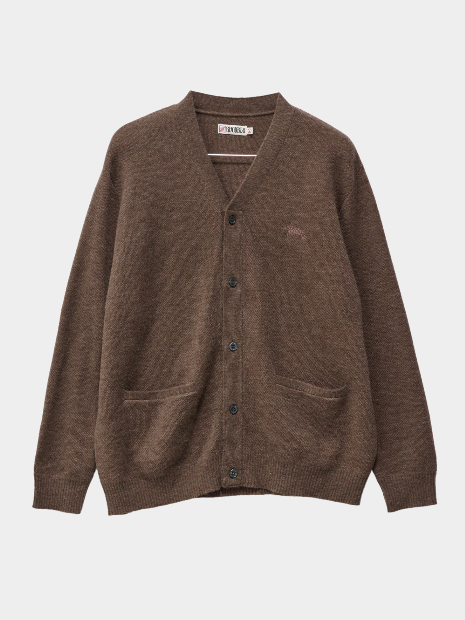 Knit Script Cardigan