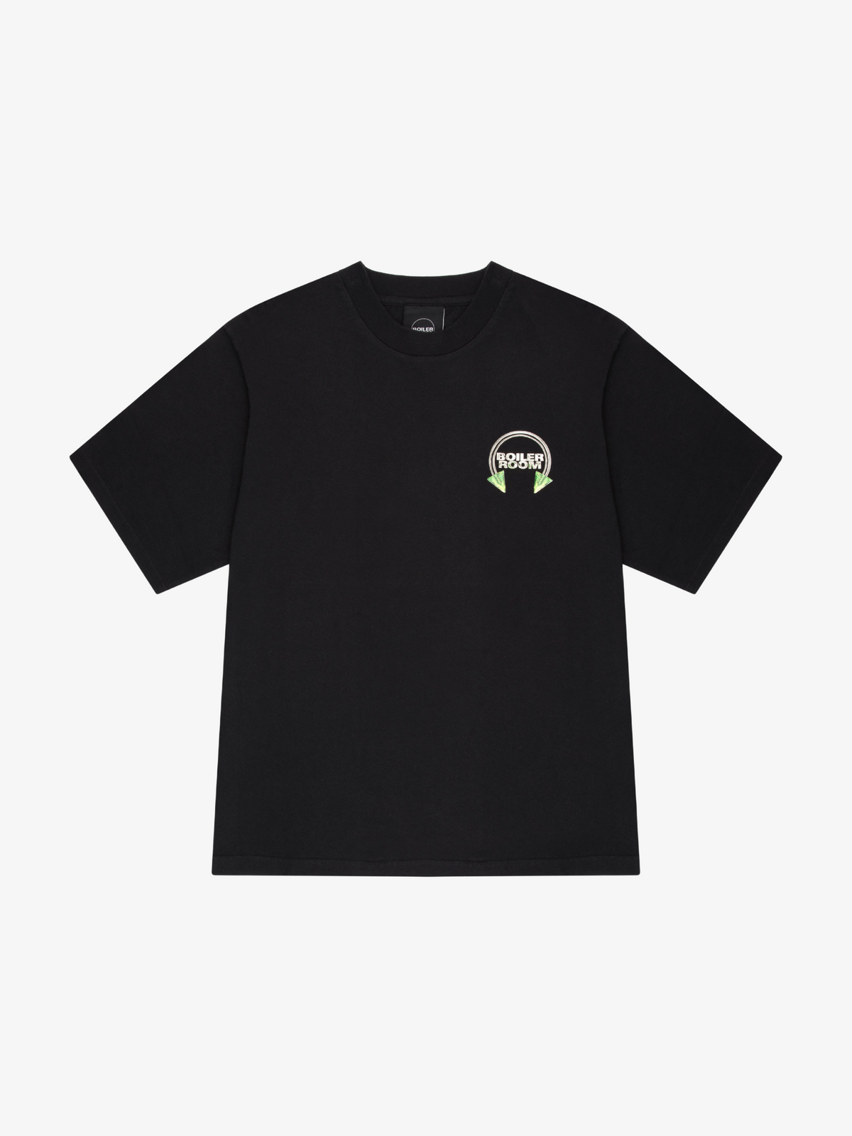 Boiler Room Piercing Tee | BLACK