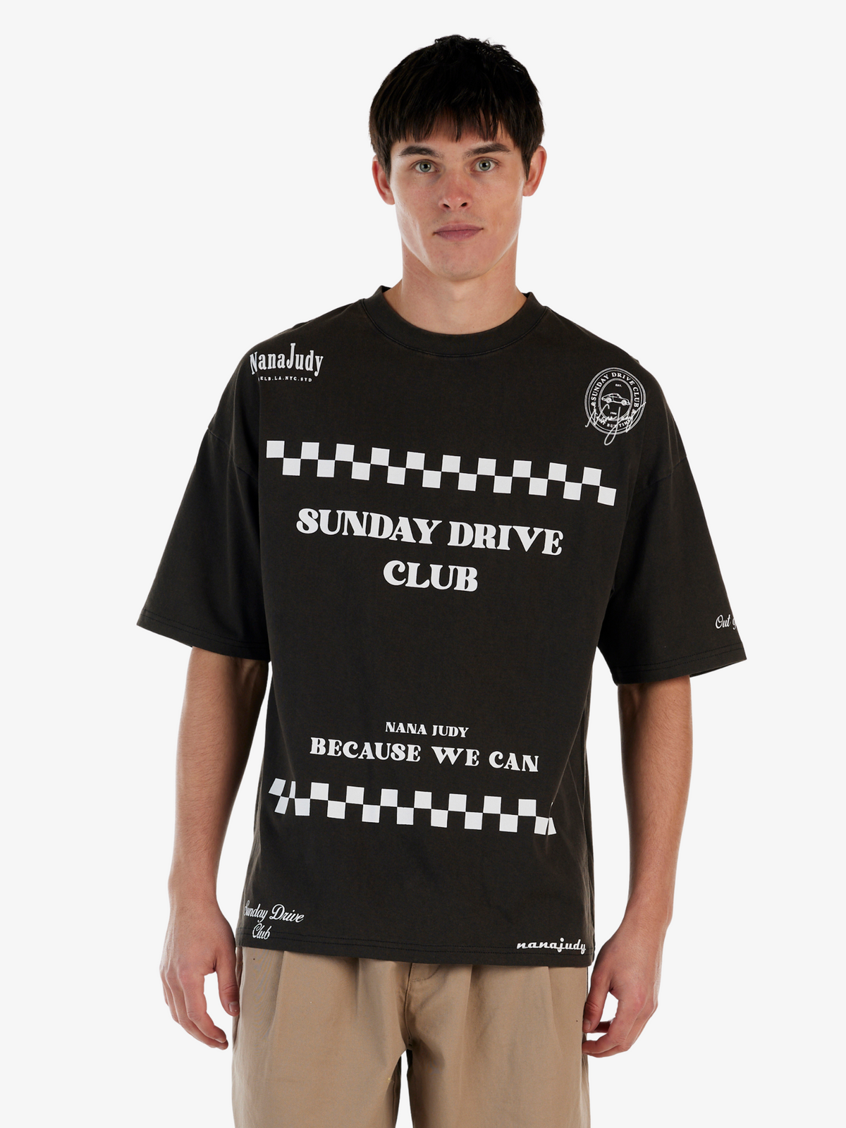 Nana Judy Harvey Tee | Black