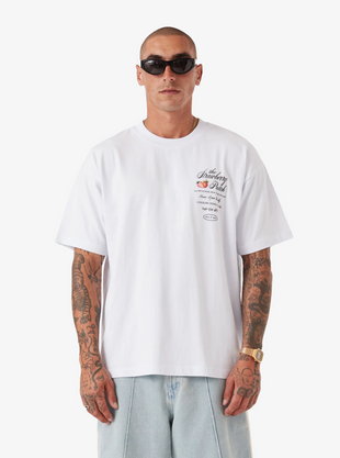 Strawberry Box T - White