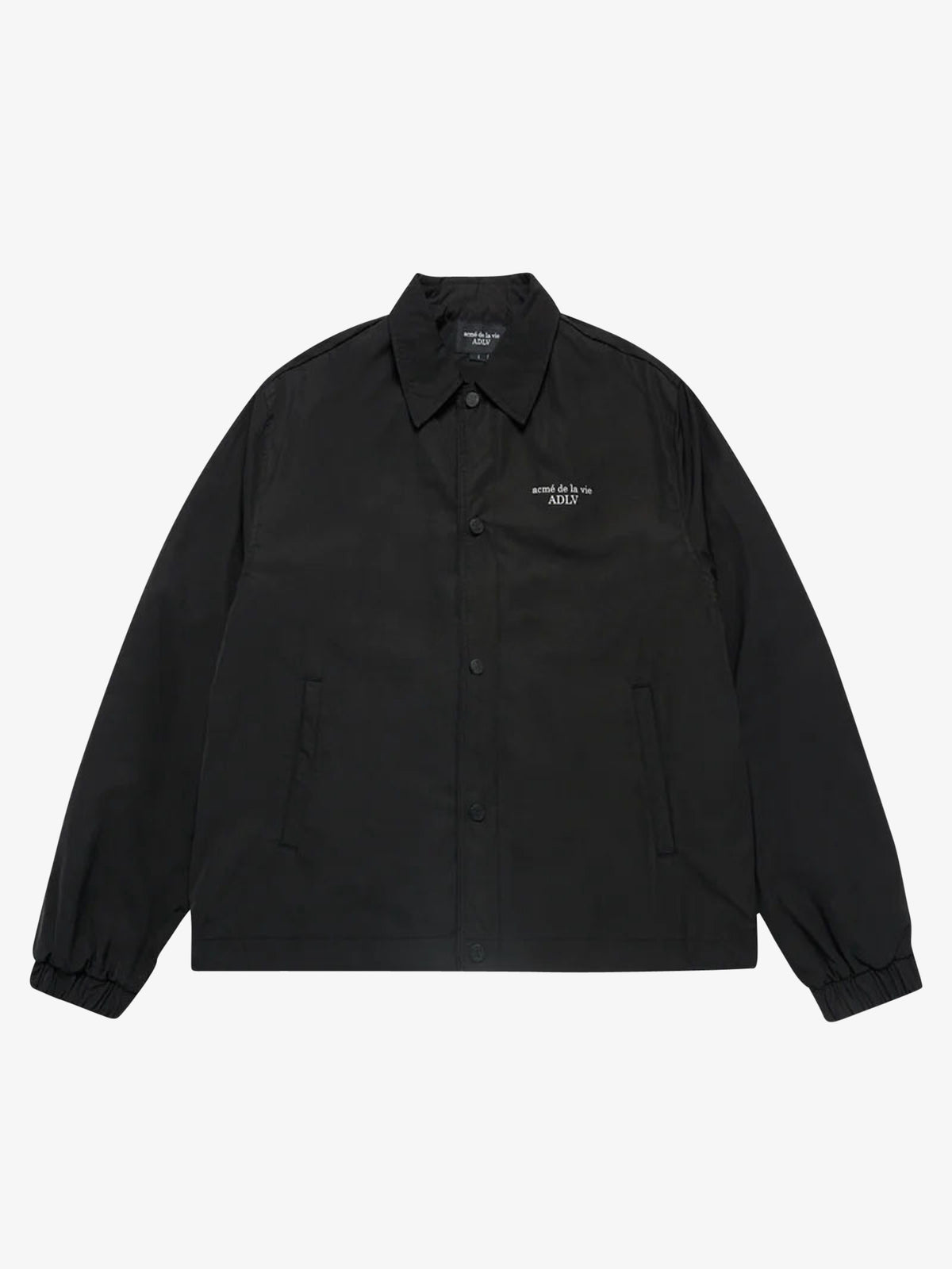 ADLV Basic Logo Coach Jacket | Black