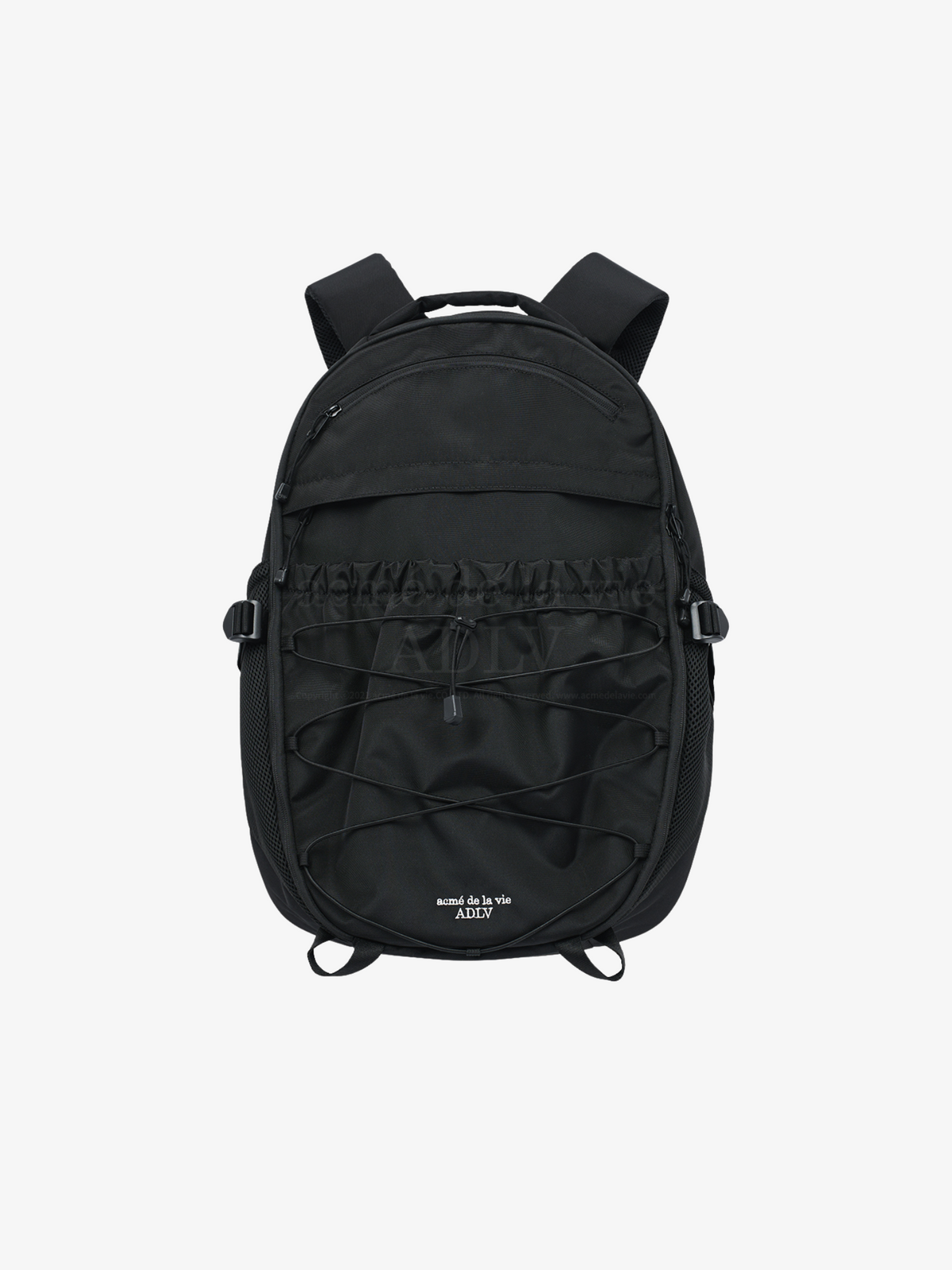 ADLV Basic Logo String Point Backpack | Black