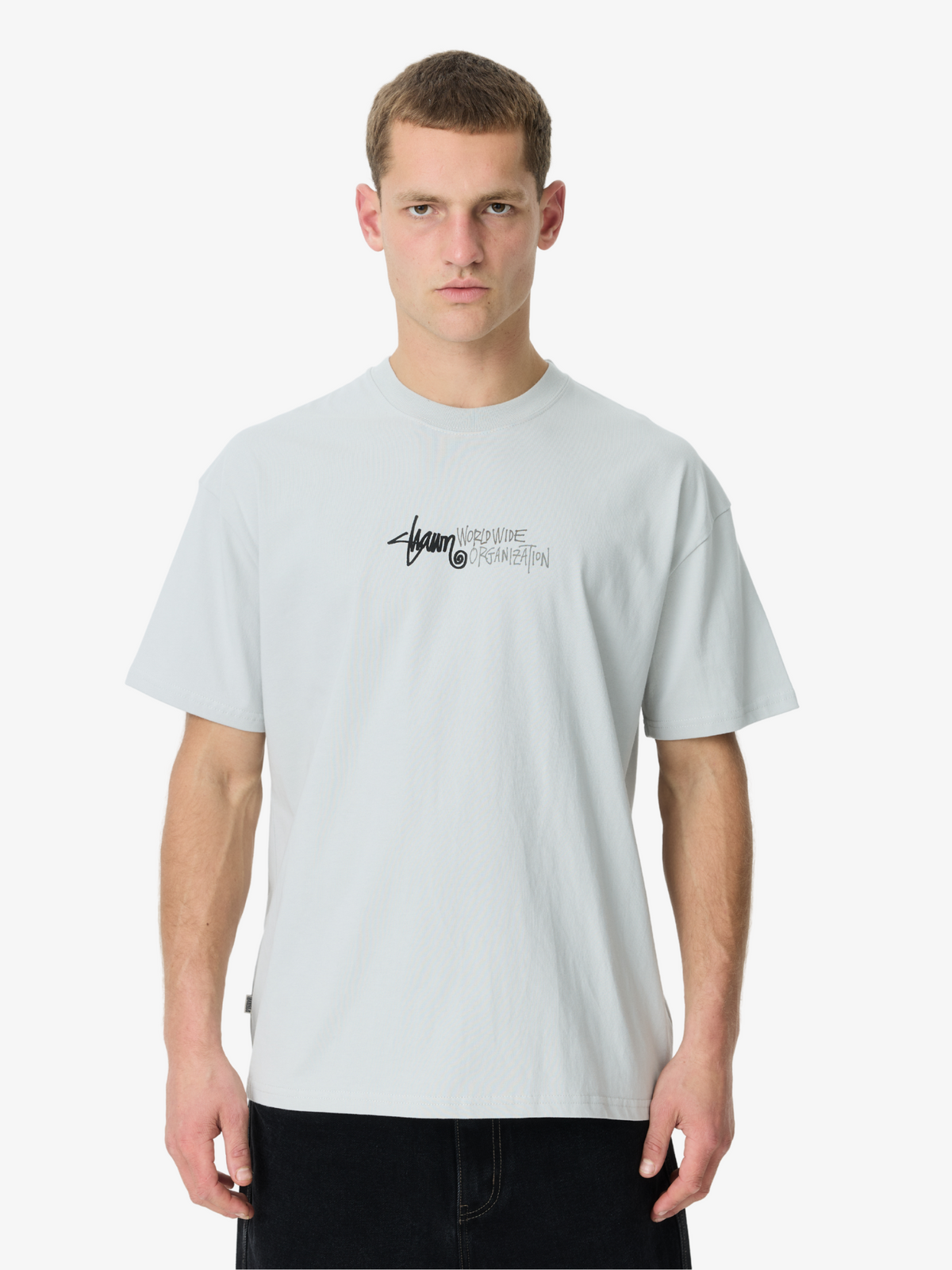 S-Double Shield Tee | Grey