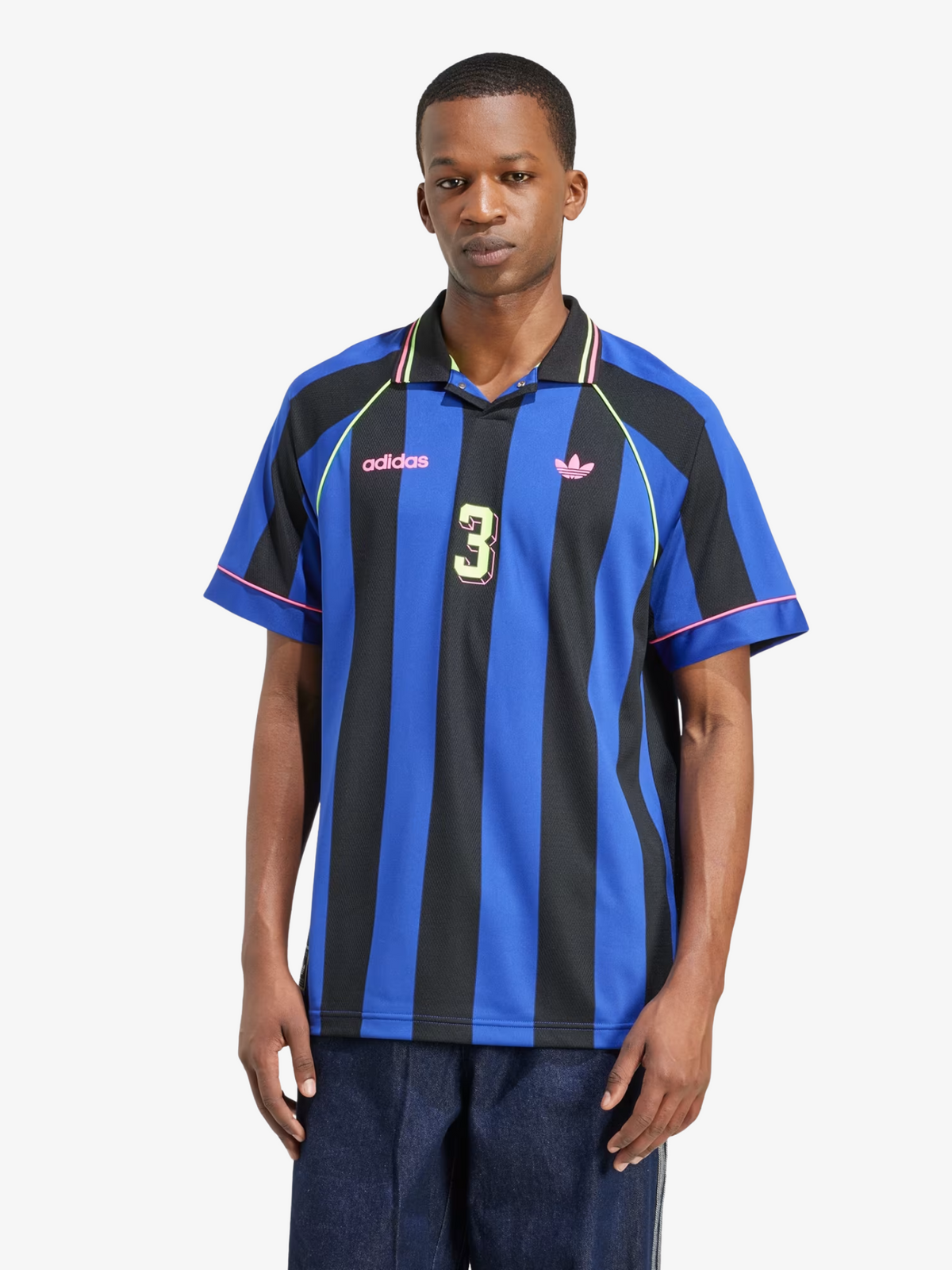 Adidas Jacquard Jersey | SEMI LUCID BLUE/BLACK