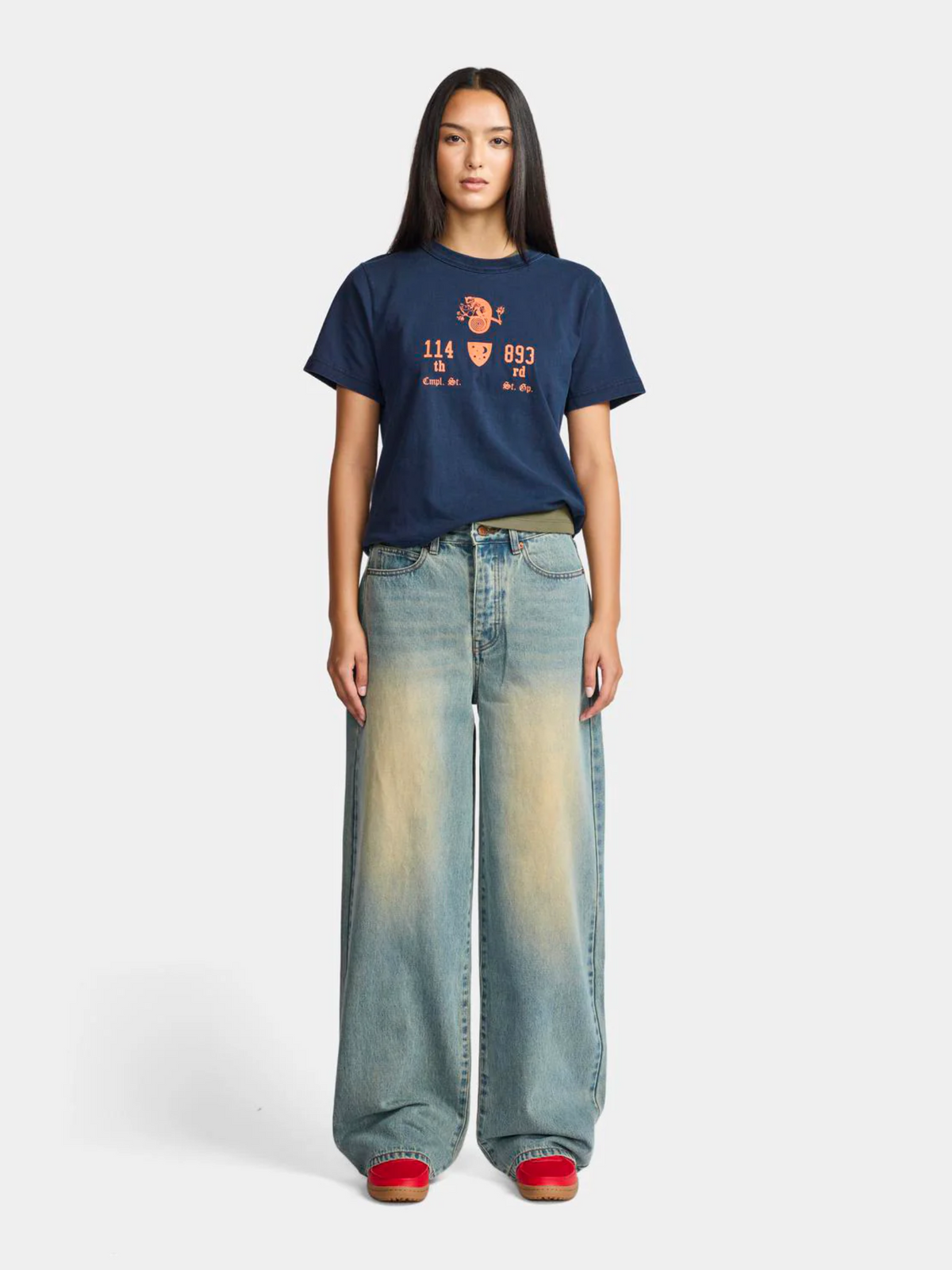 Larriet Possum Tee | NAVY