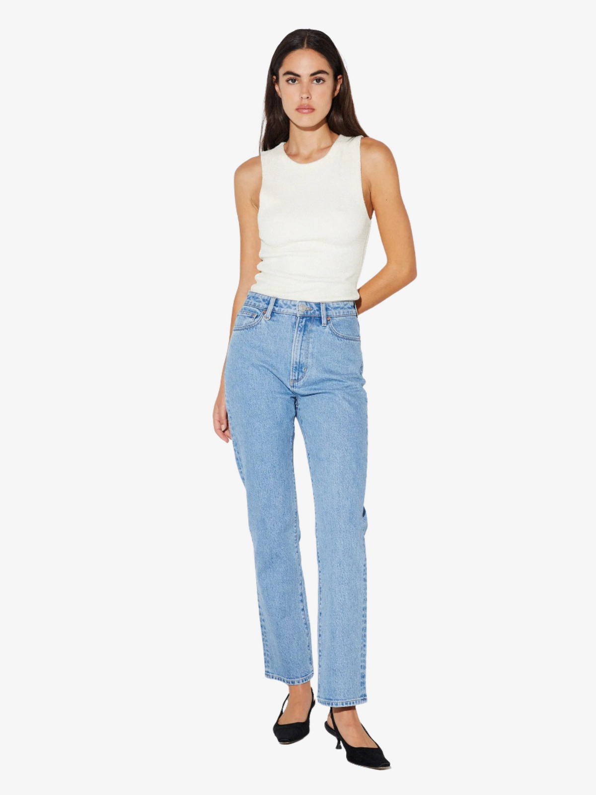 Neuw Nico Straight | Mid Vintage Indigo