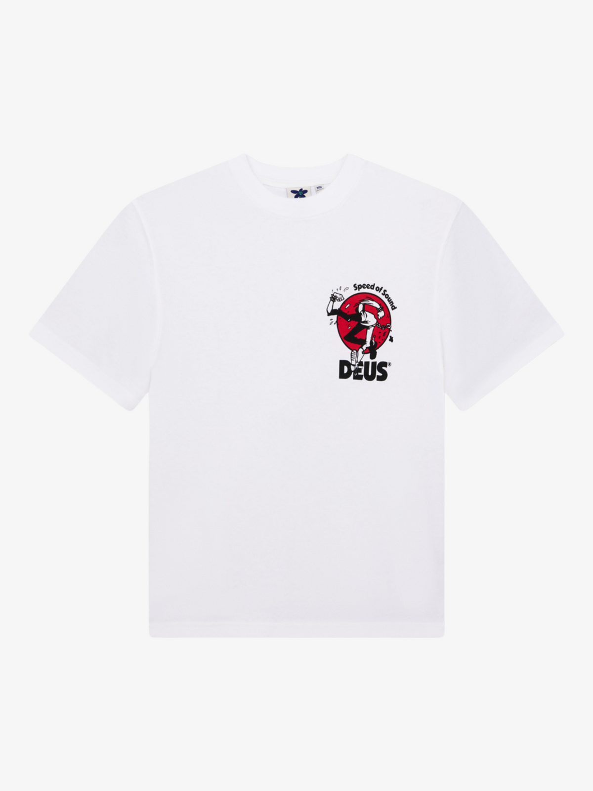 Deus Roughneck Tee | VINTAGE WHITE