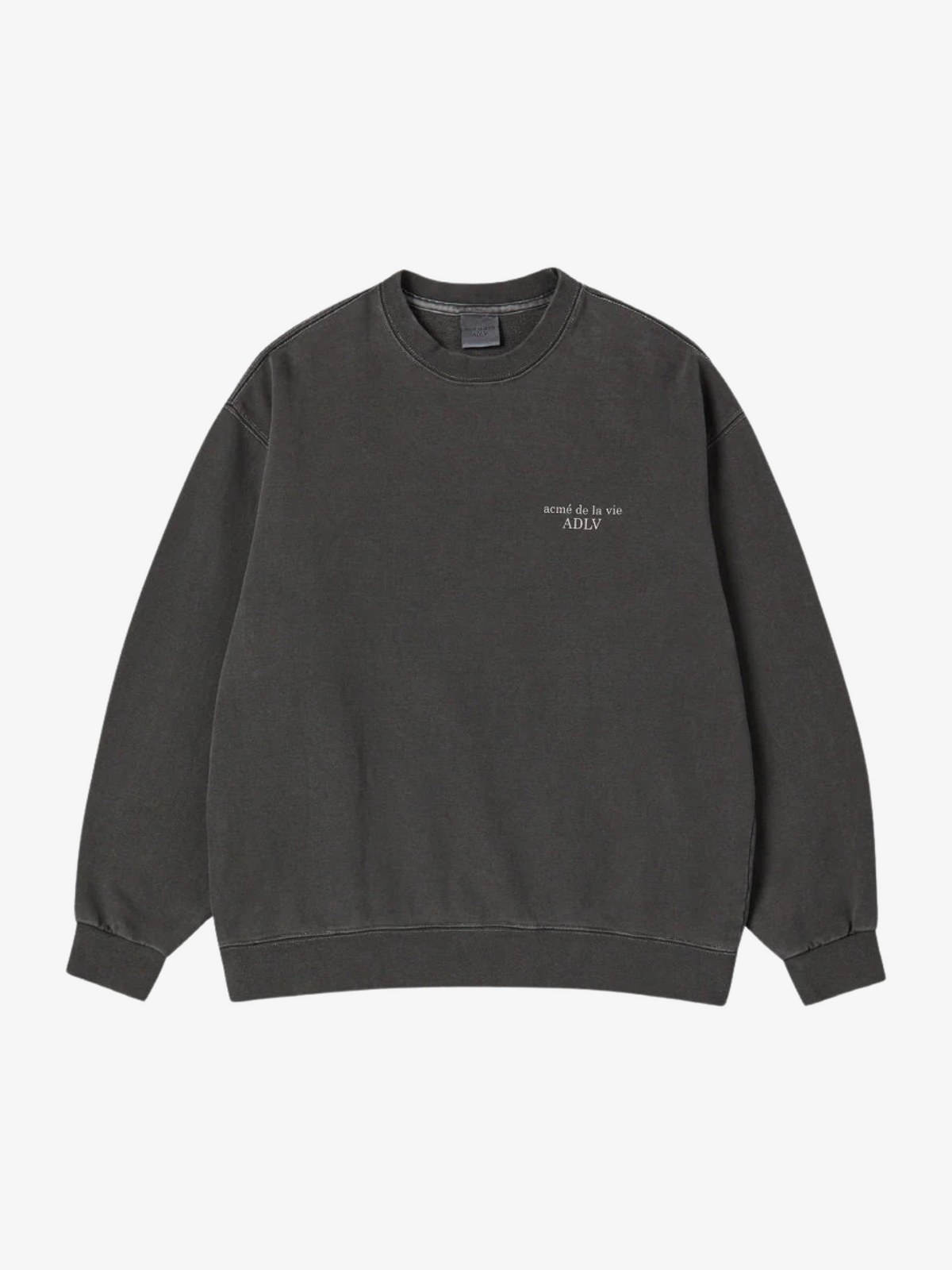 ADLV Pigment Basic Logo Sweat | Charcoal