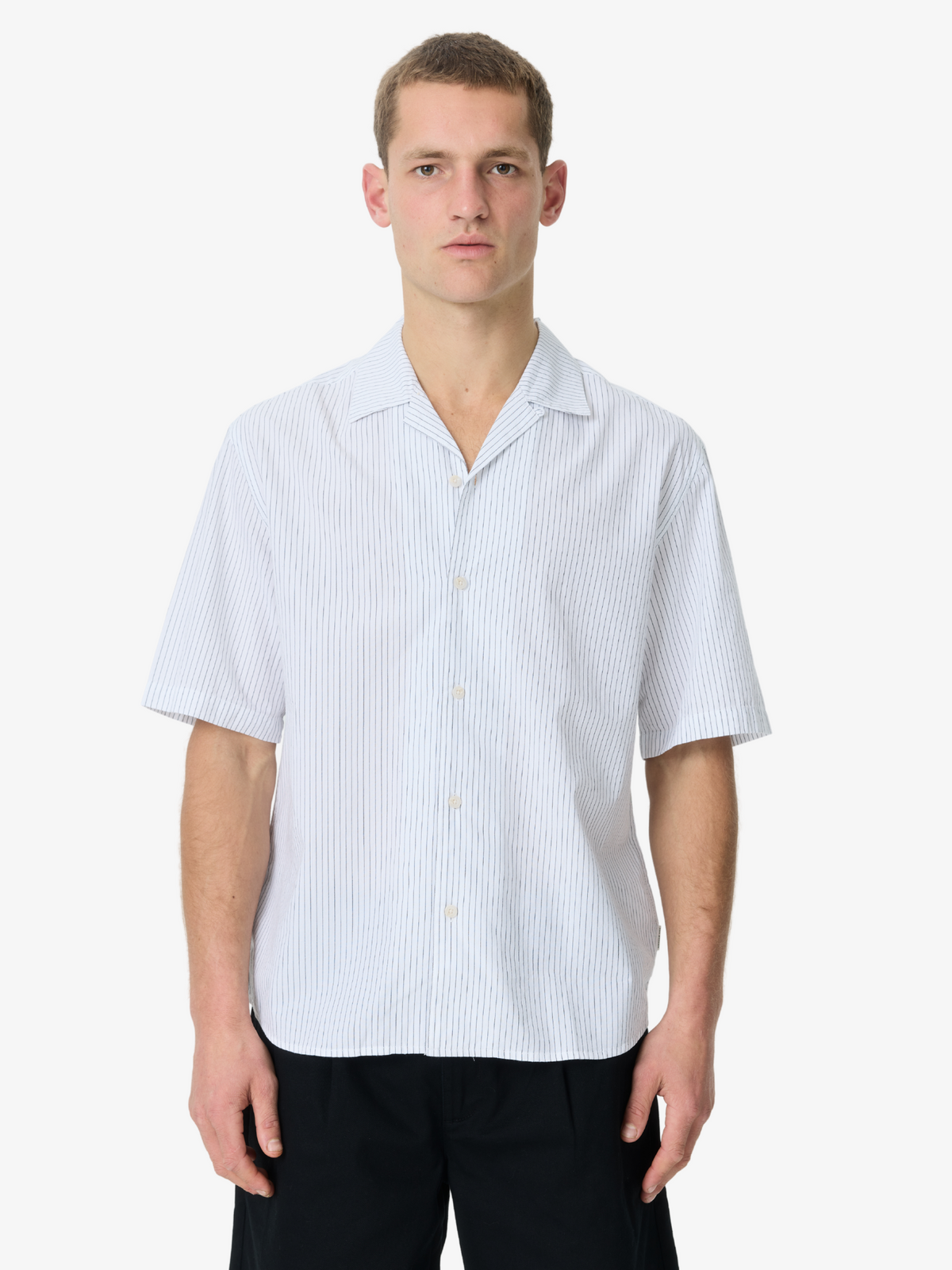 Article One Wiley Shirt | White Stripe