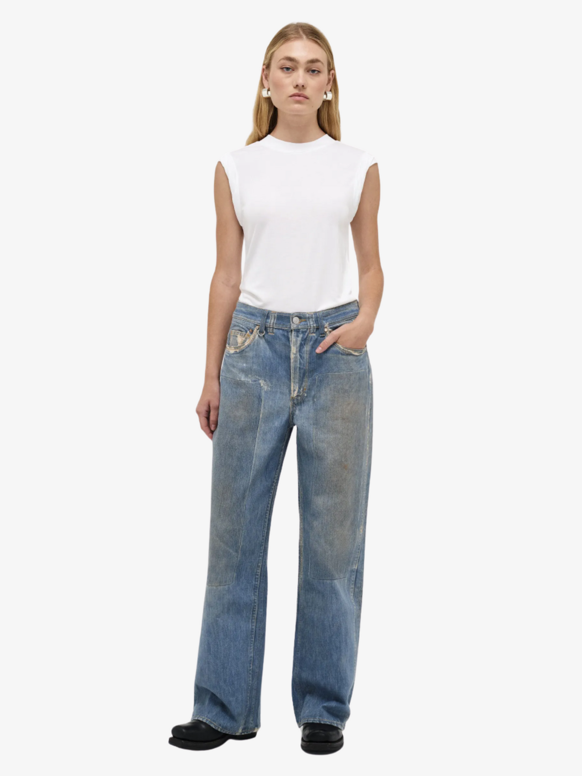 Neuw Coco Relaxed Digital | LIGHT VINTAGE INDIGO