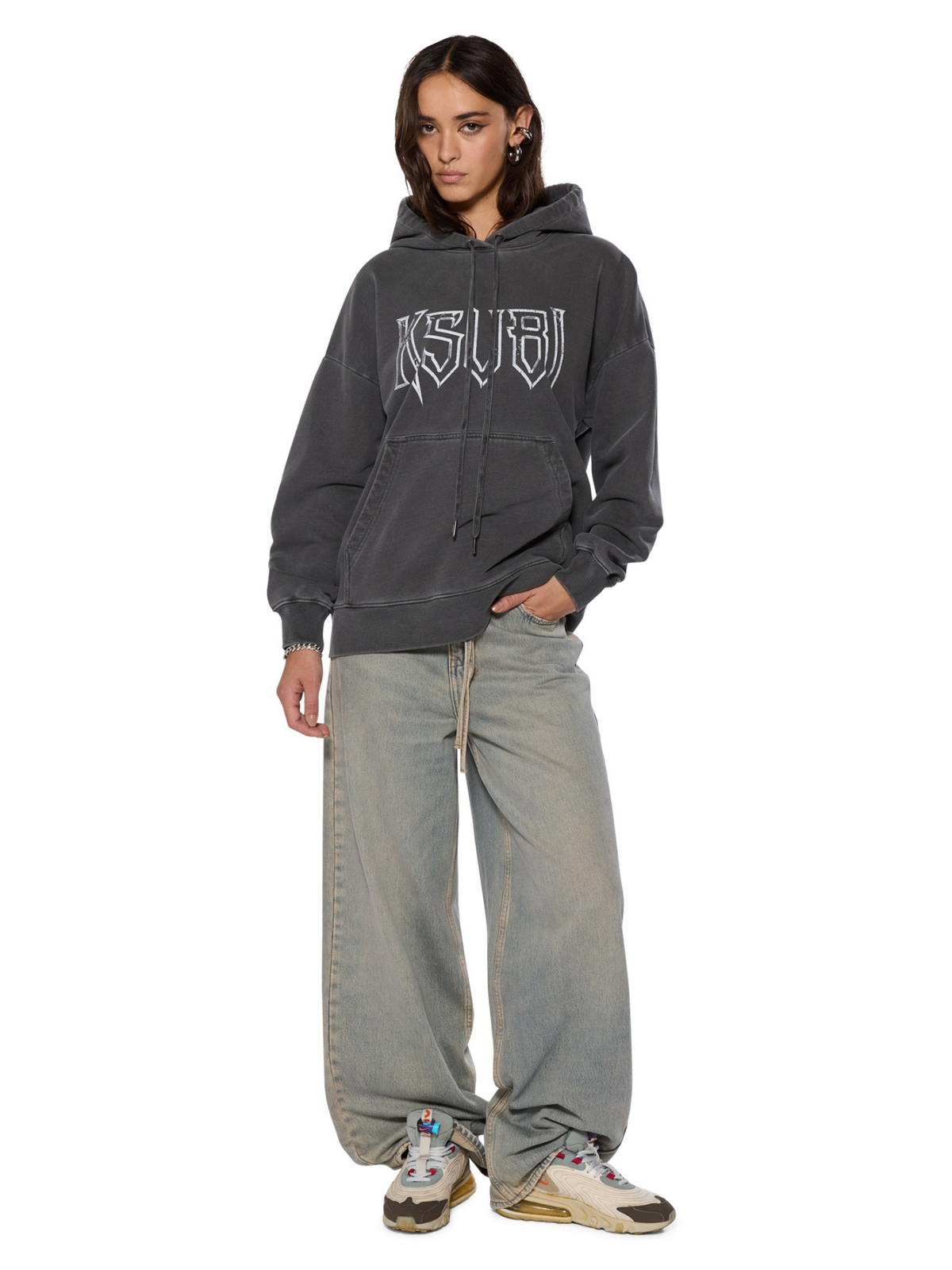 Ksubi Kingdom OH G Hoodie | CHARCOAL