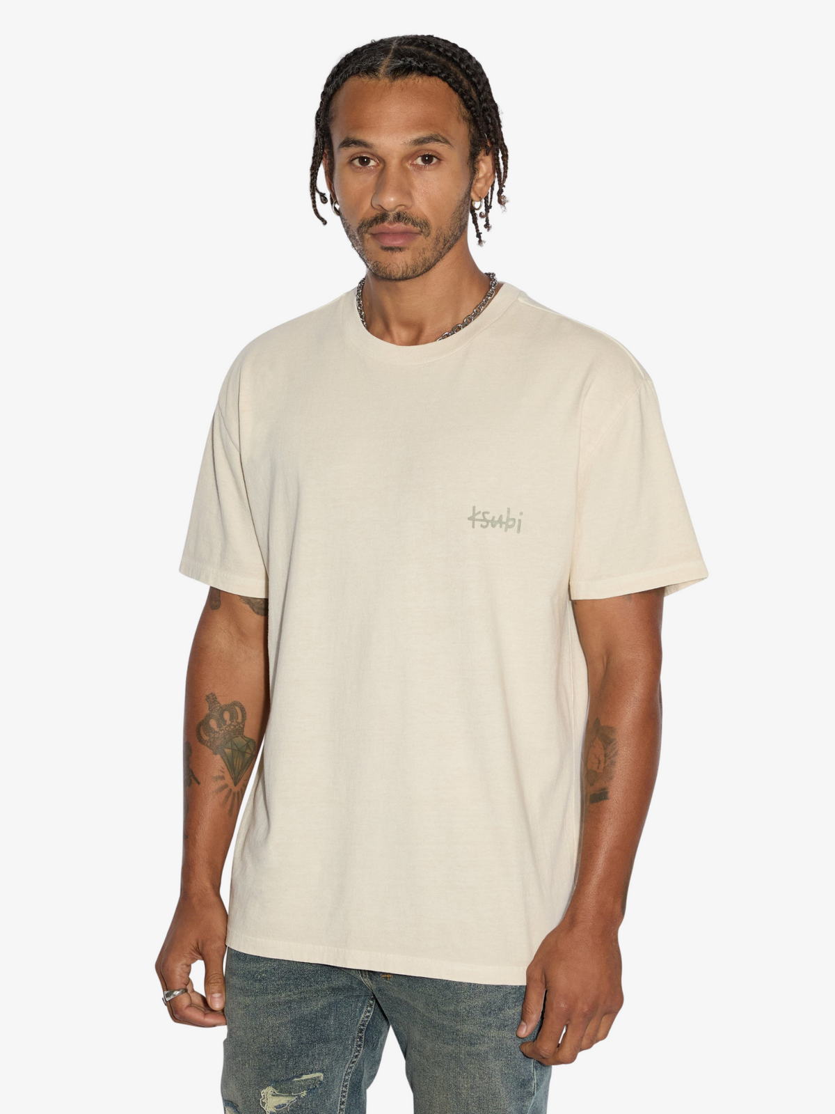 Ksubi AllDay Biggie SS Tee | Tan