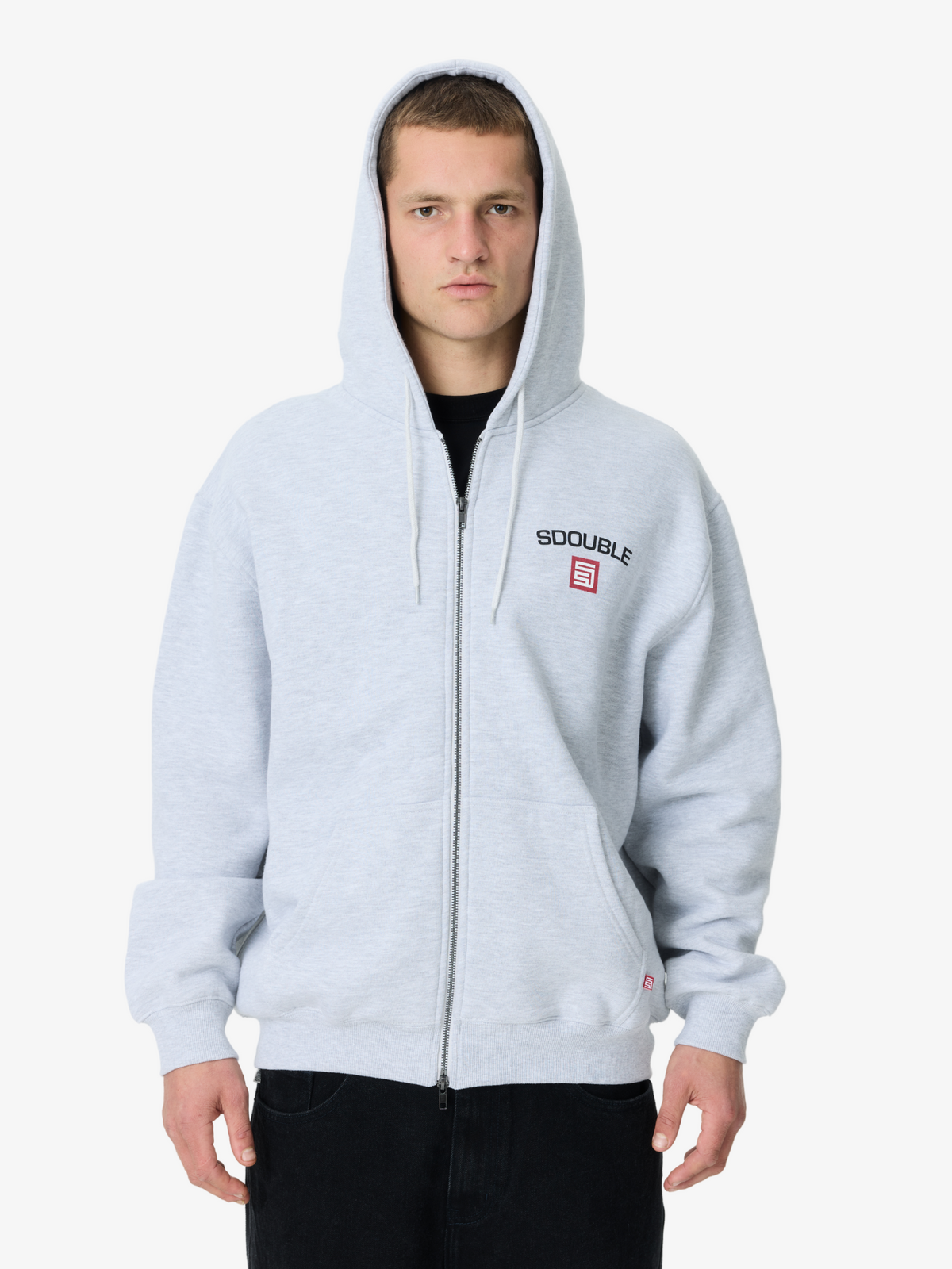 S-Double Cities Zip Thru | Ash Heather