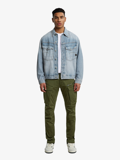 Rovic Zip 3D Regular Tapered Pants