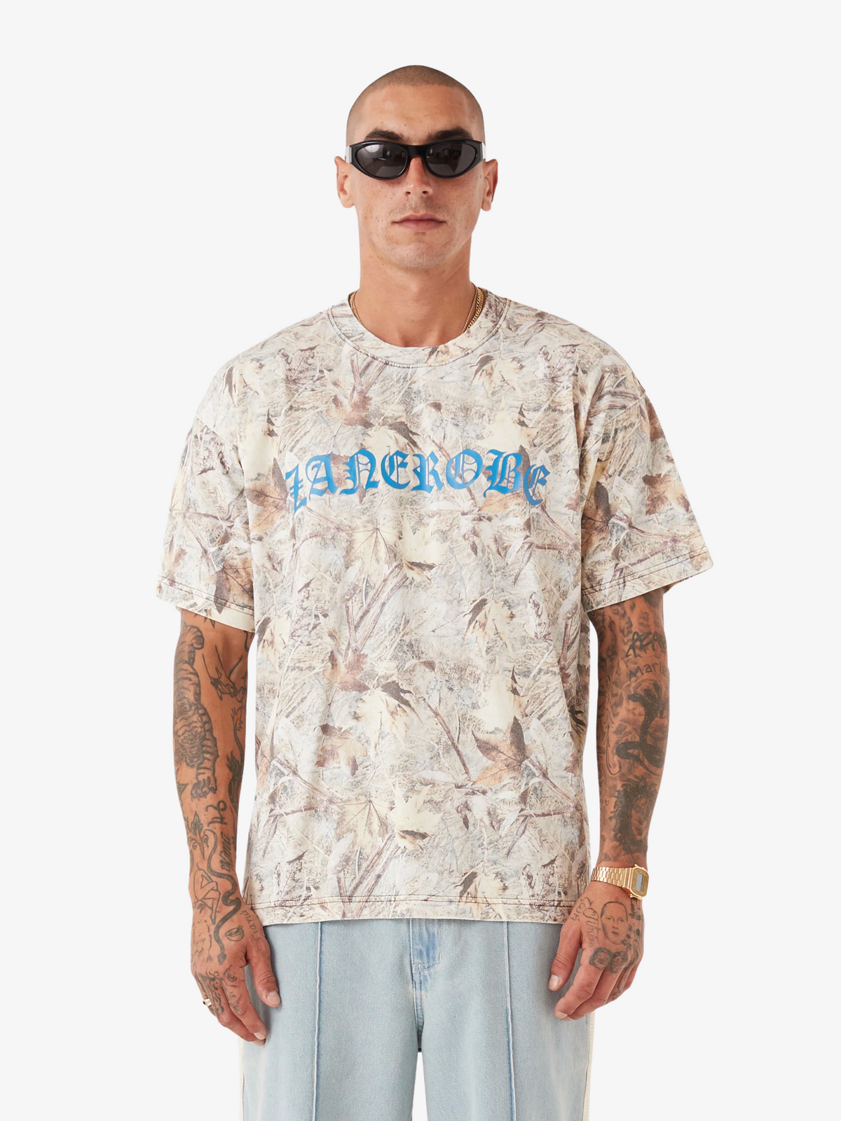 Zanerobe Naturalist Box Tee | REAL CAMO